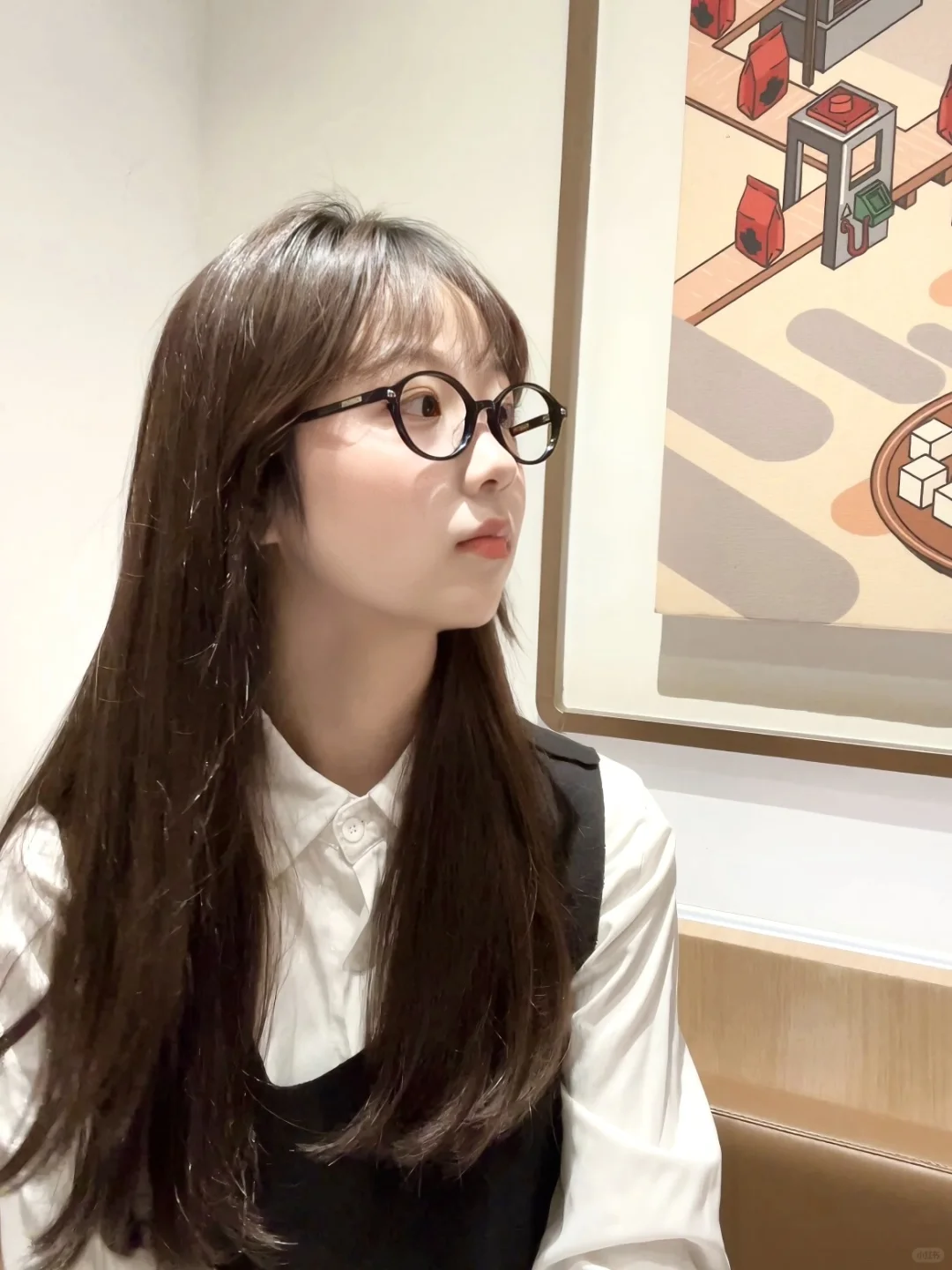 朋友说我笑起来更可爱