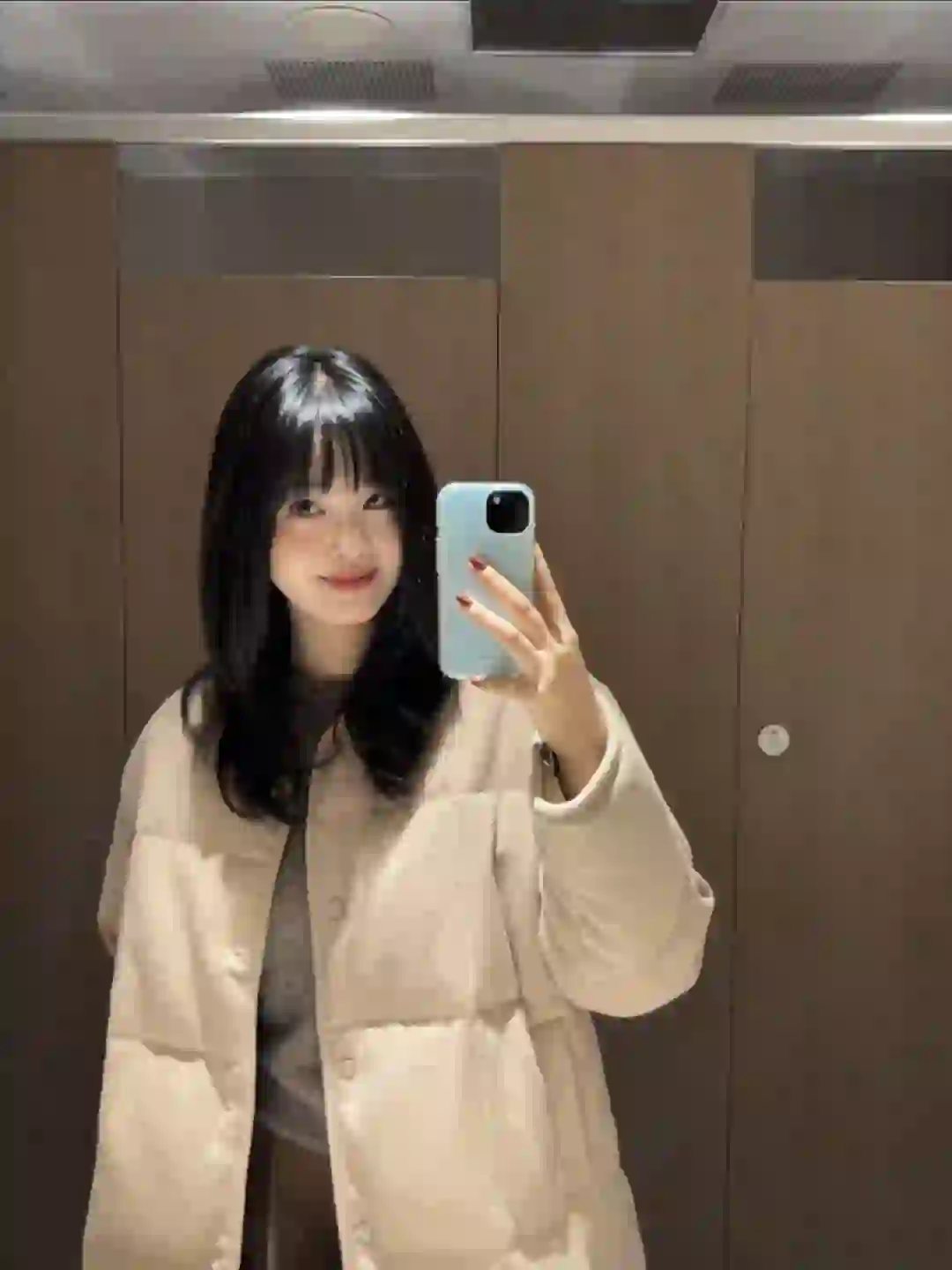 属于细软塌的秋冬韩系甜妹发型！