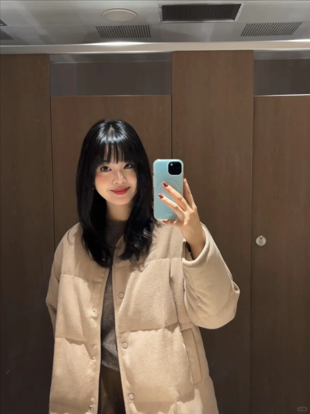 属于细软塌的秋冬韩系甜妹发型！