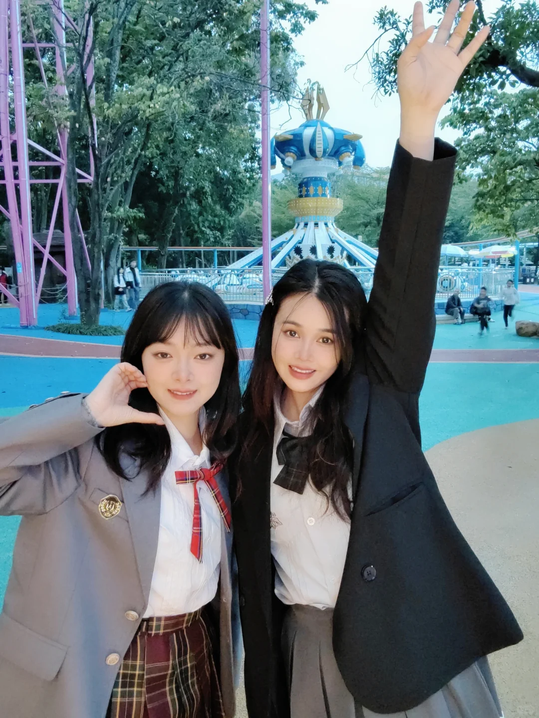 今天当一天的少女。