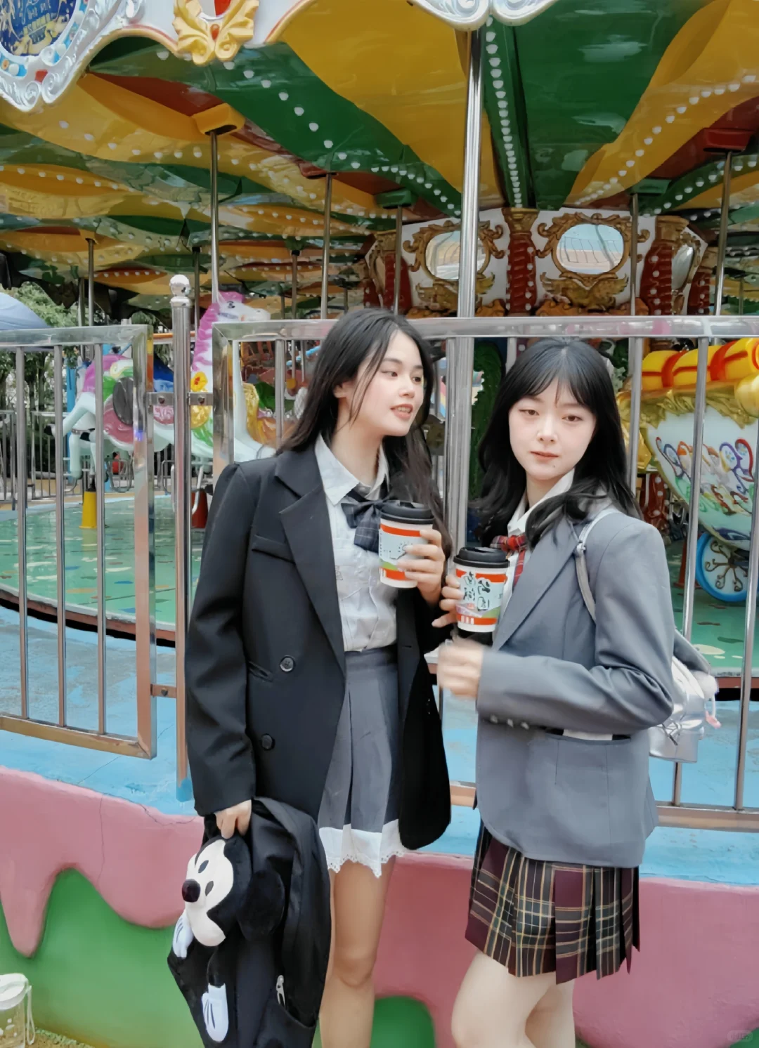今天当一天的少女。