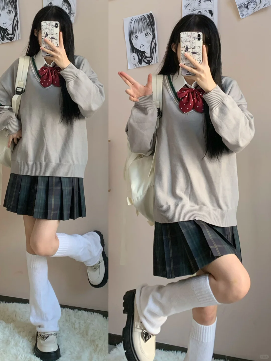 12套秋冬JK叠穿思路 每套都好看‼️