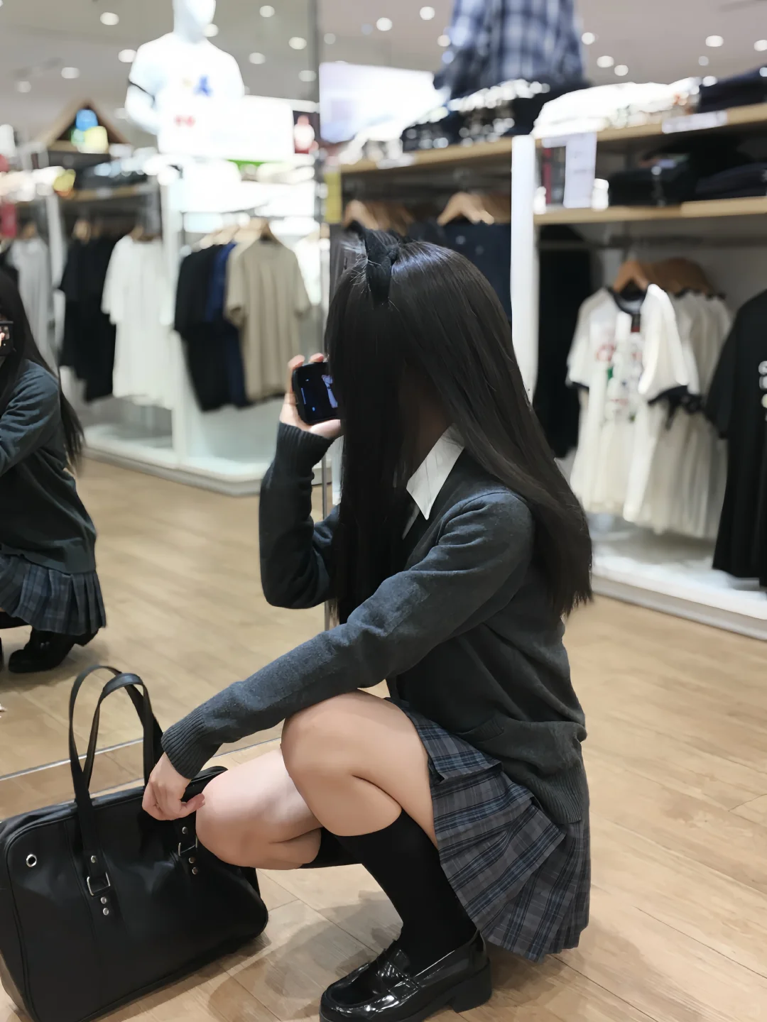 我感觉叠穿jk真的是秋冬最具性价比穿搭