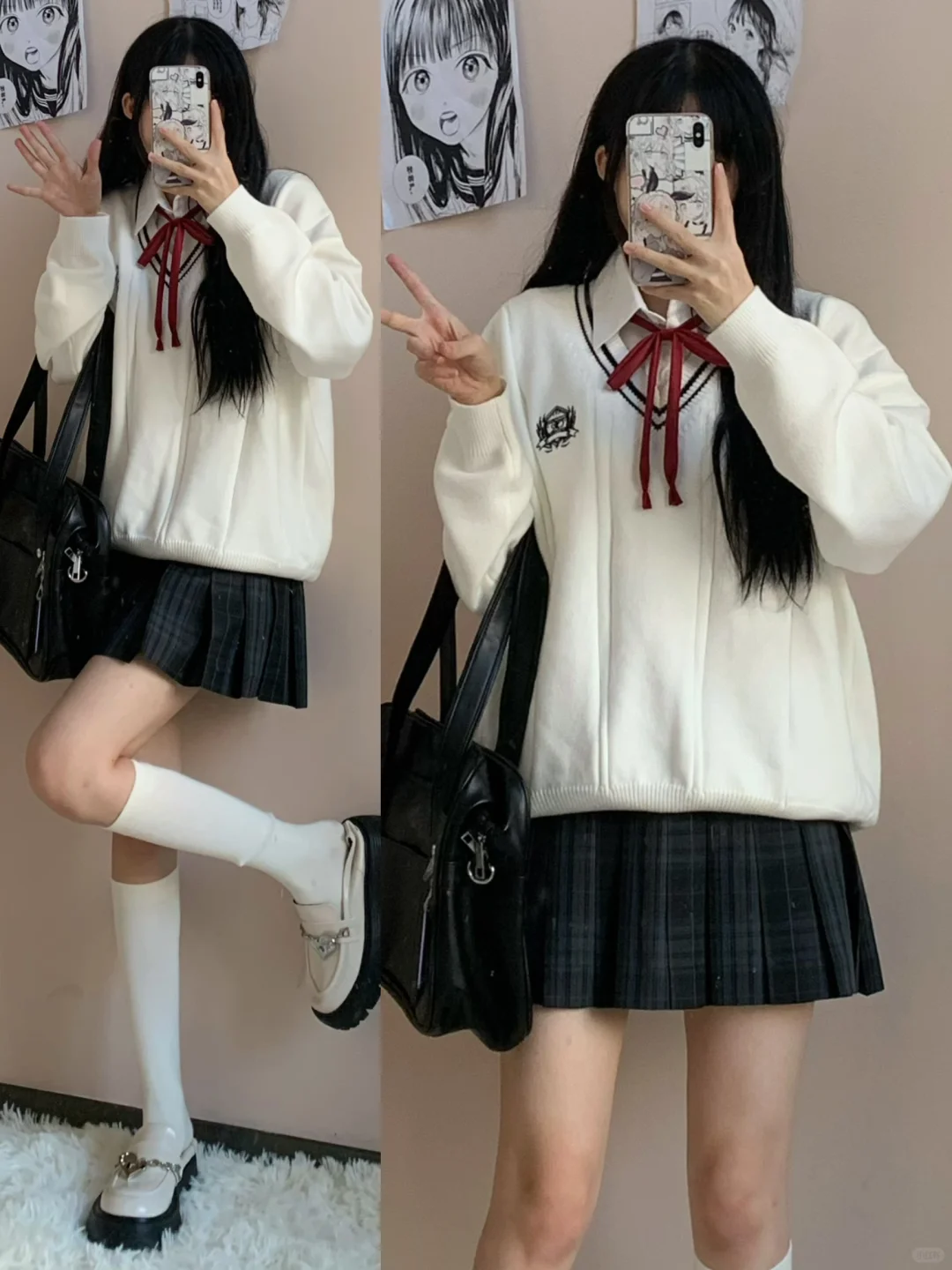 12套秋冬JK叠穿思路 每套都好看‼️