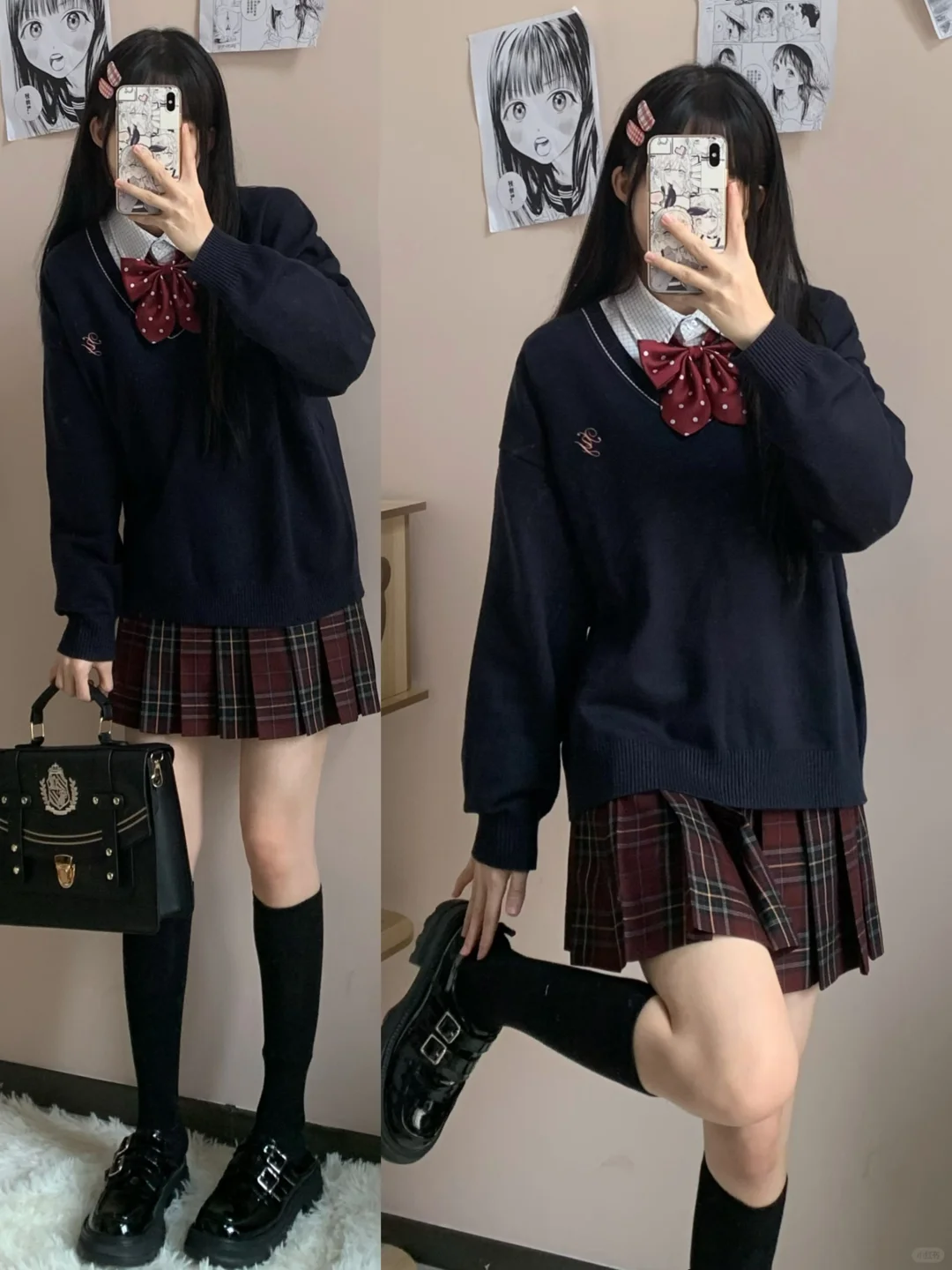12套秋冬JK叠穿思路 每套都好看‼️
