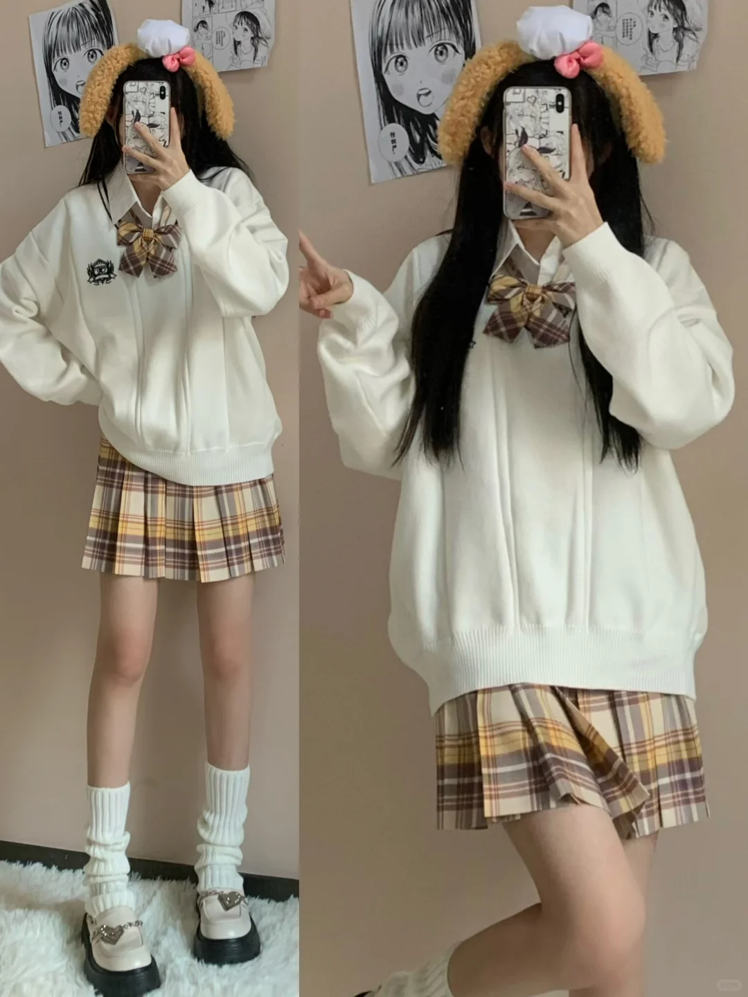 12套秋冬JK叠穿思路 每套都好看‼️