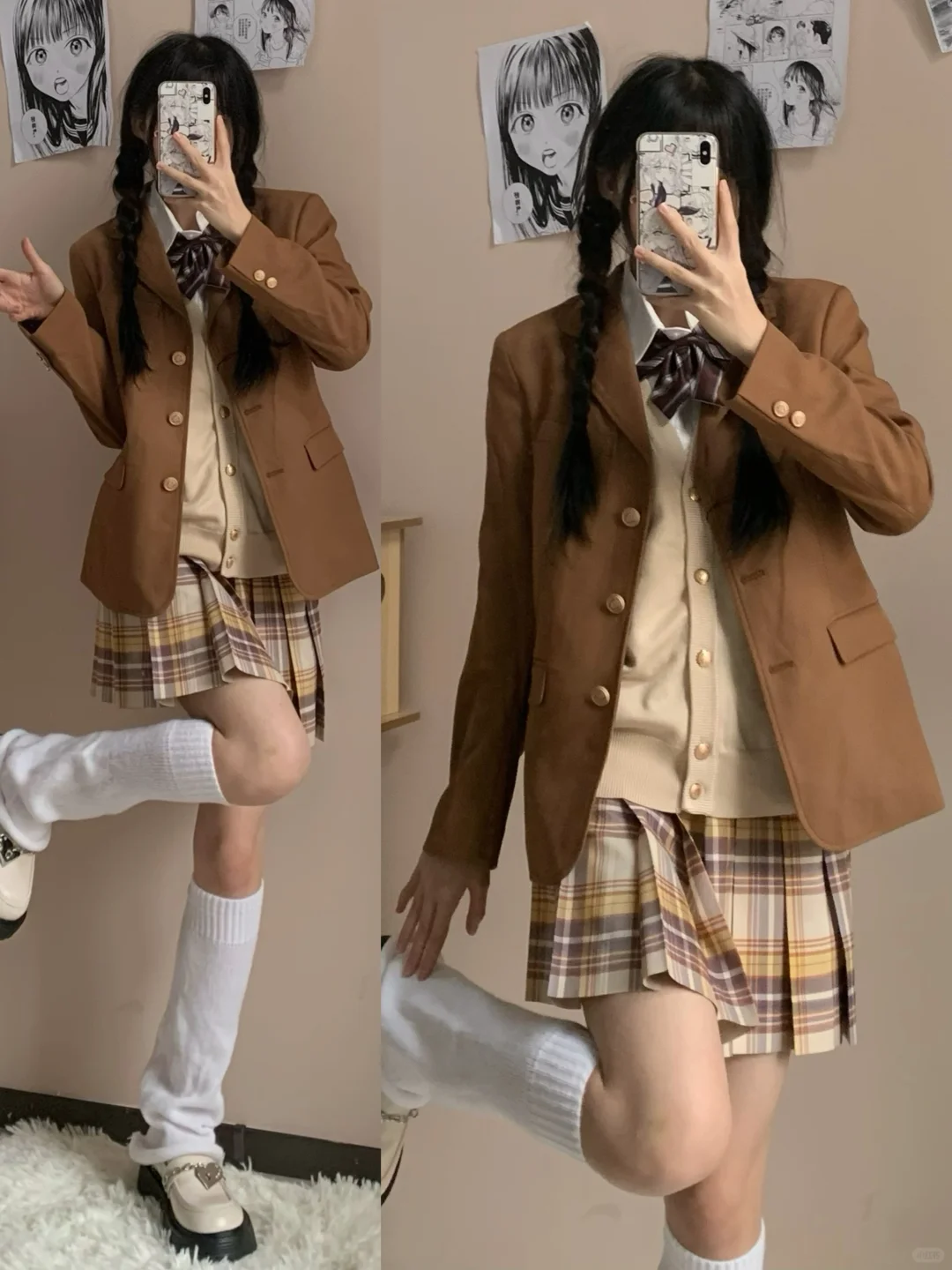 12套秋冬JK叠穿思路 每套都好看‼️