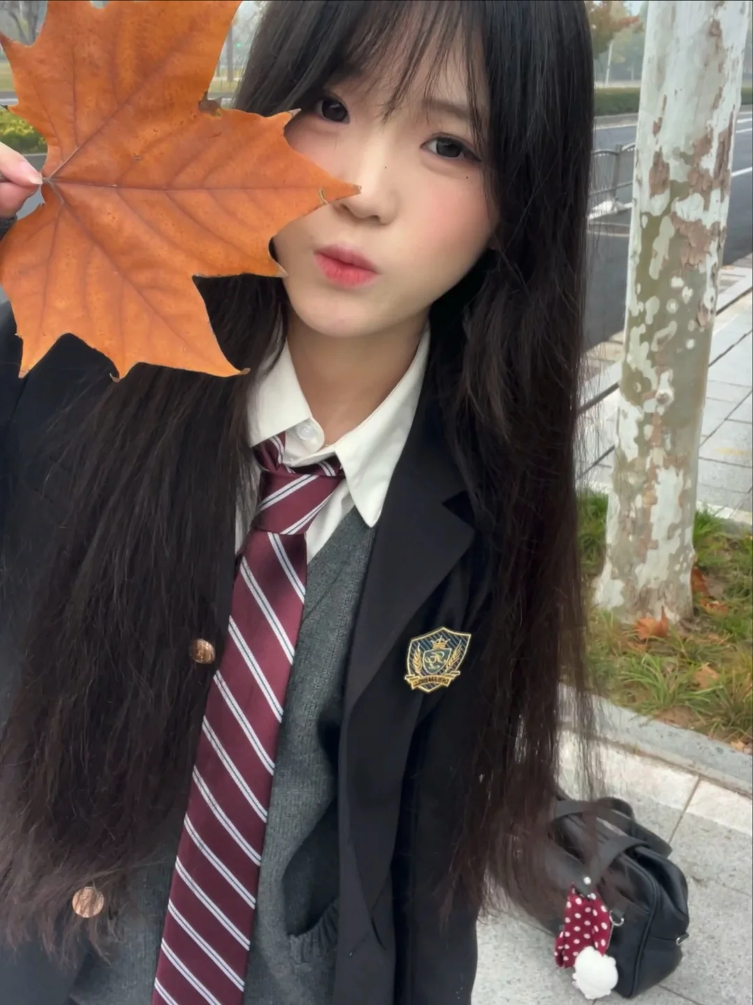 把秋天握手里啦！实况真的很有生活气息！