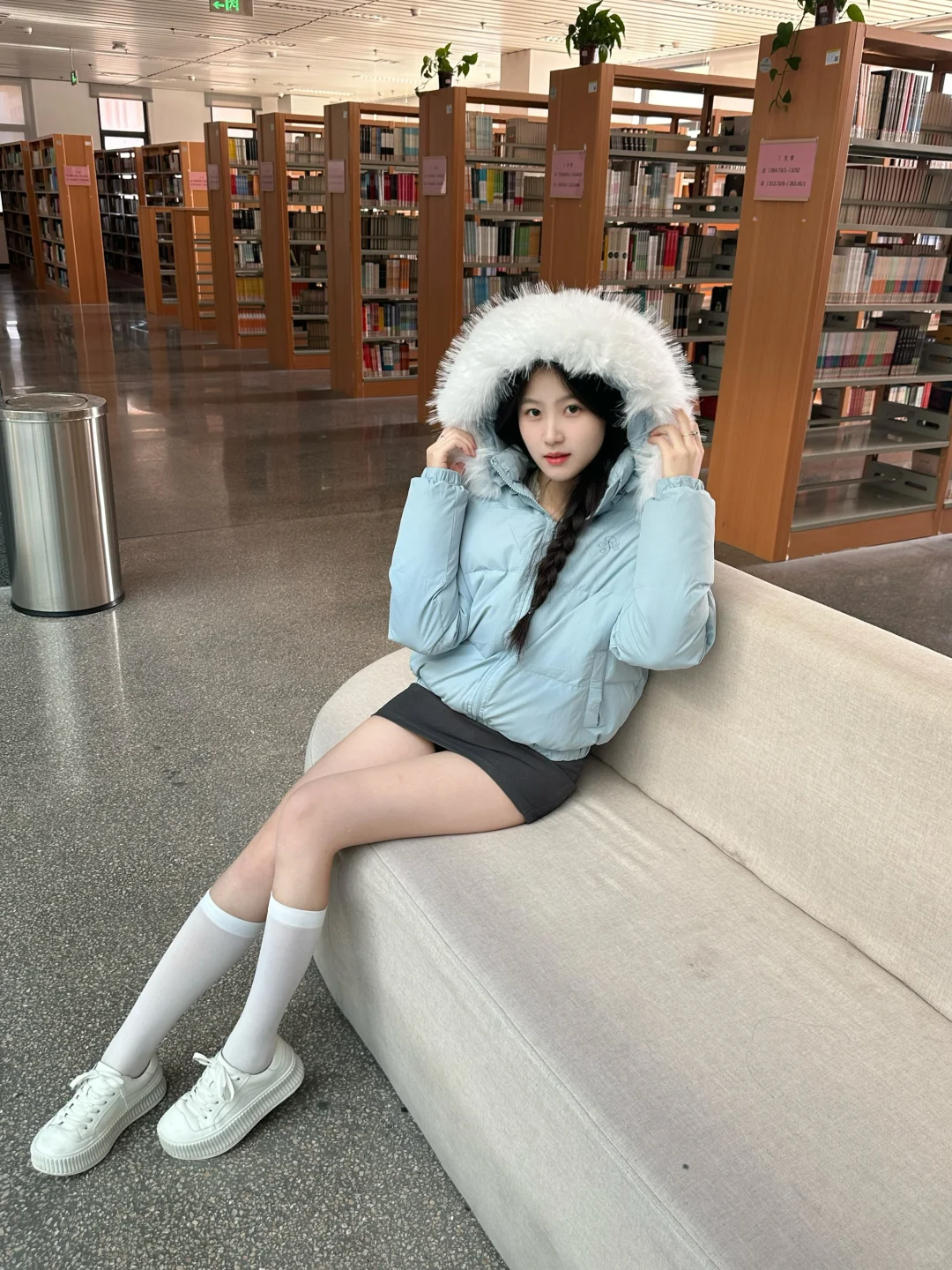 蓝色太适合冬天了❄️