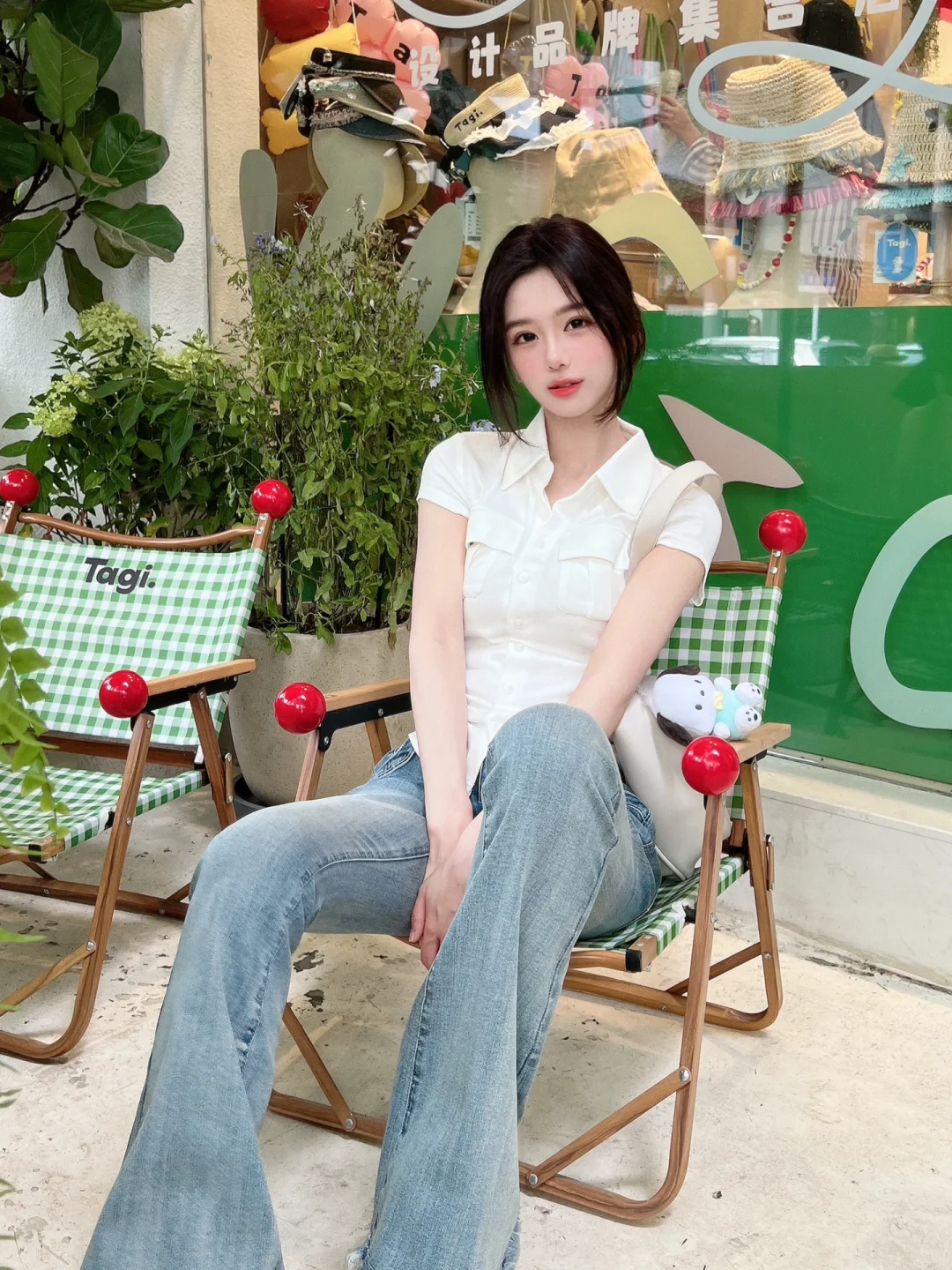 这样拍会显得比较可爱