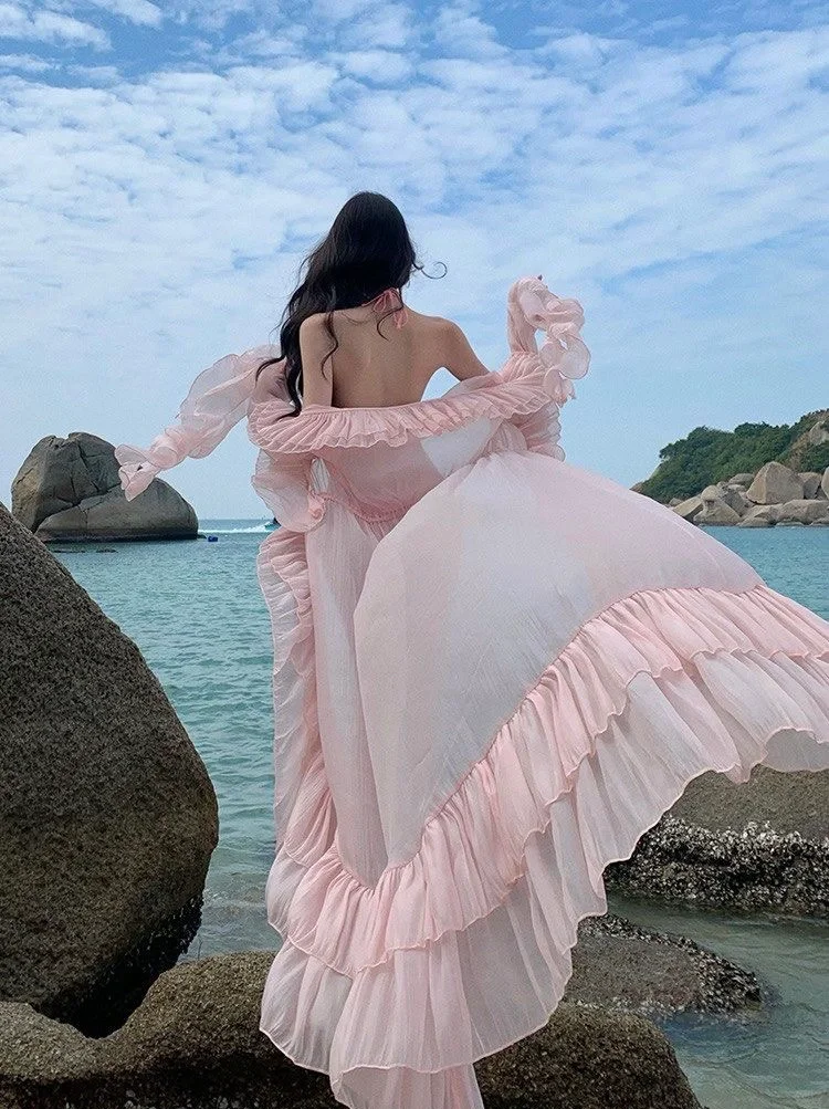 仙女坠落 ✨🧚‍♀️ 好喜欢这个泳衣 💗
