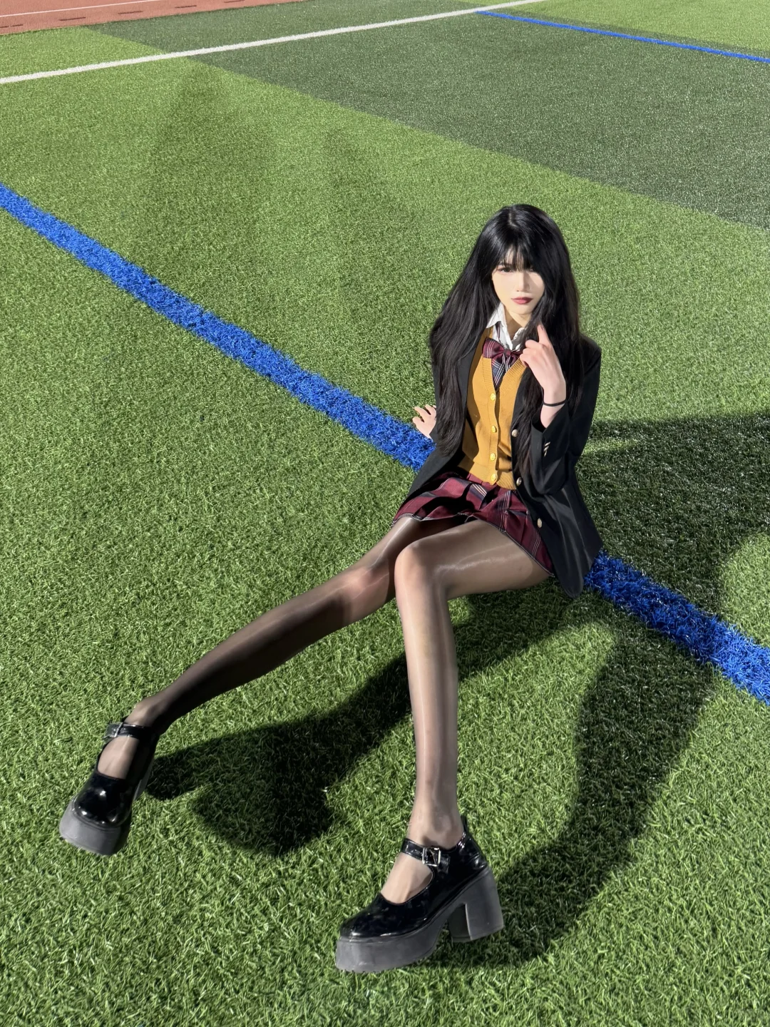 身高183➕jk学姐穿搭📷