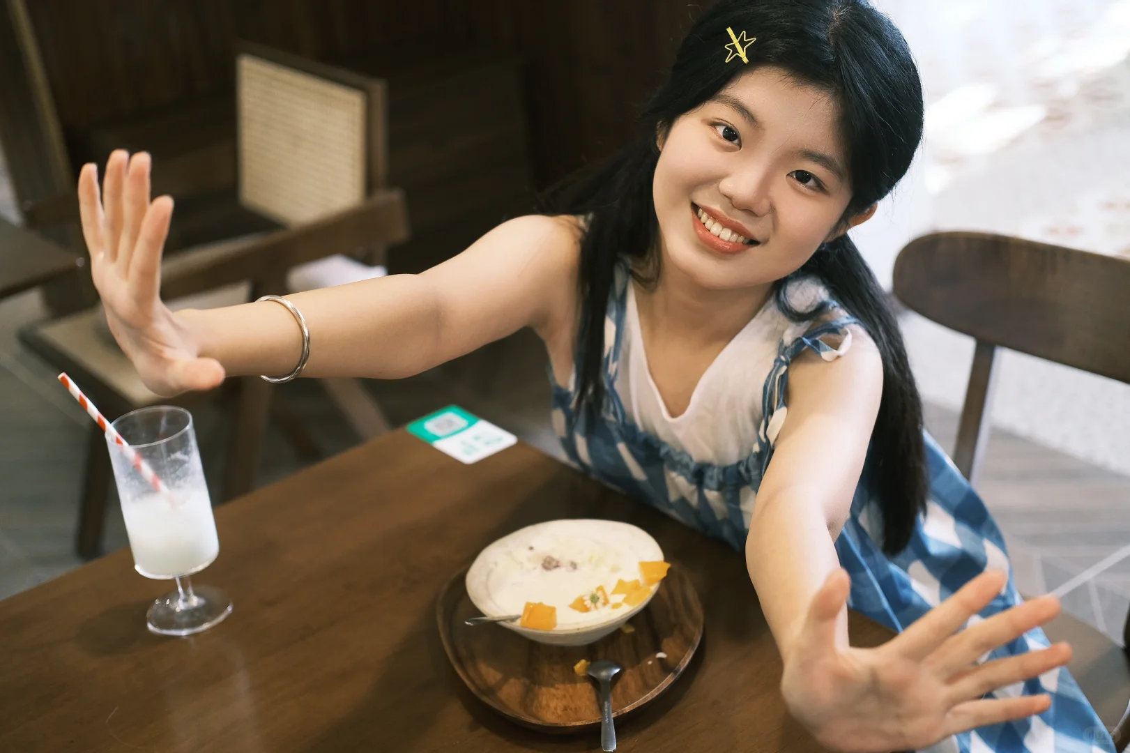 甜妹和刨冰绝配！！🍧｜石家庄📷｜日常感