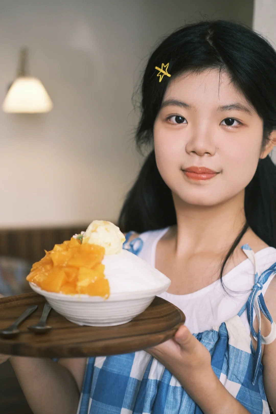 甜妹和刨冰绝配！！🍧｜石家庄📷｜日常感