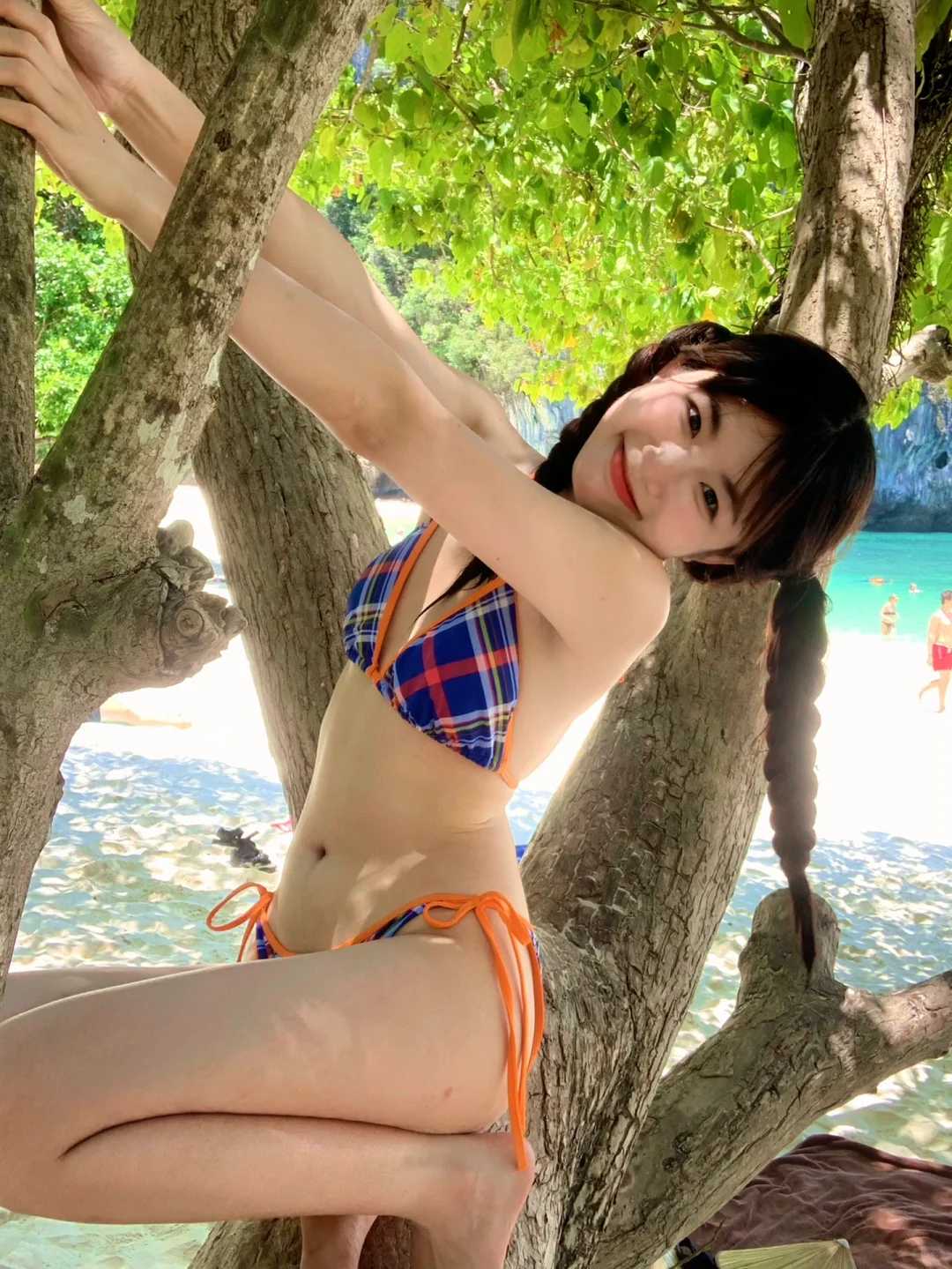 朋友说我好像个小野人哈哈！！🦥🌴🐾