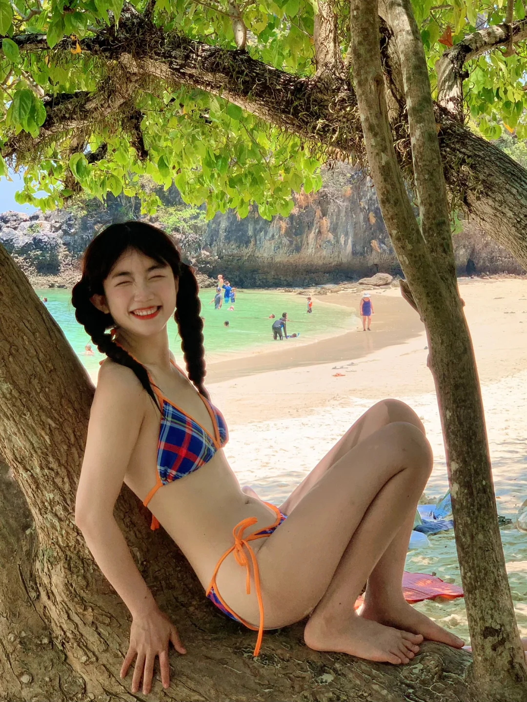 朋友说我好像个小野人哈哈！！🦥🌴🐾