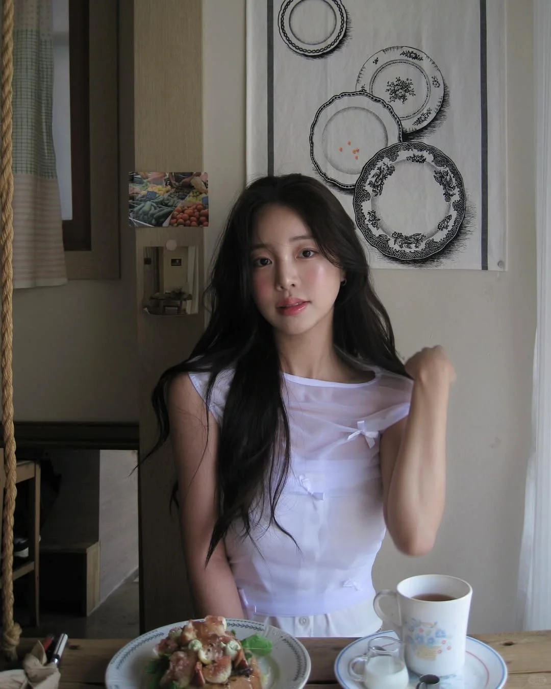 🇰🇷ins博主丨geanrosejam甜妹穿搭合集