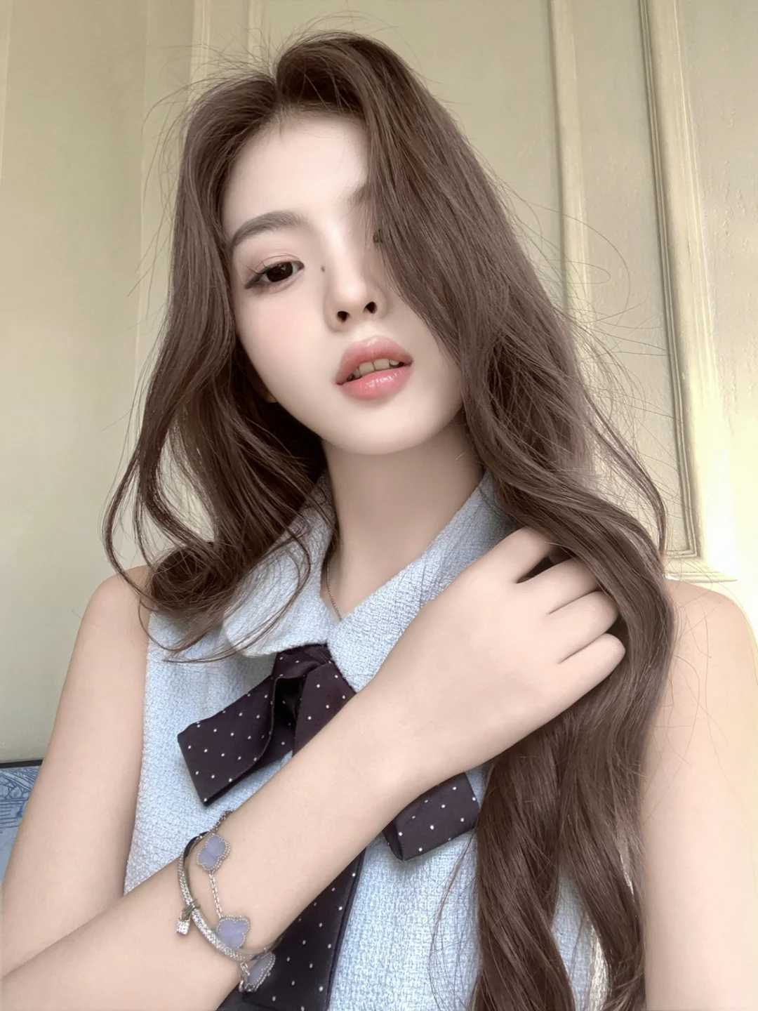 好喜欢这种甜妹风