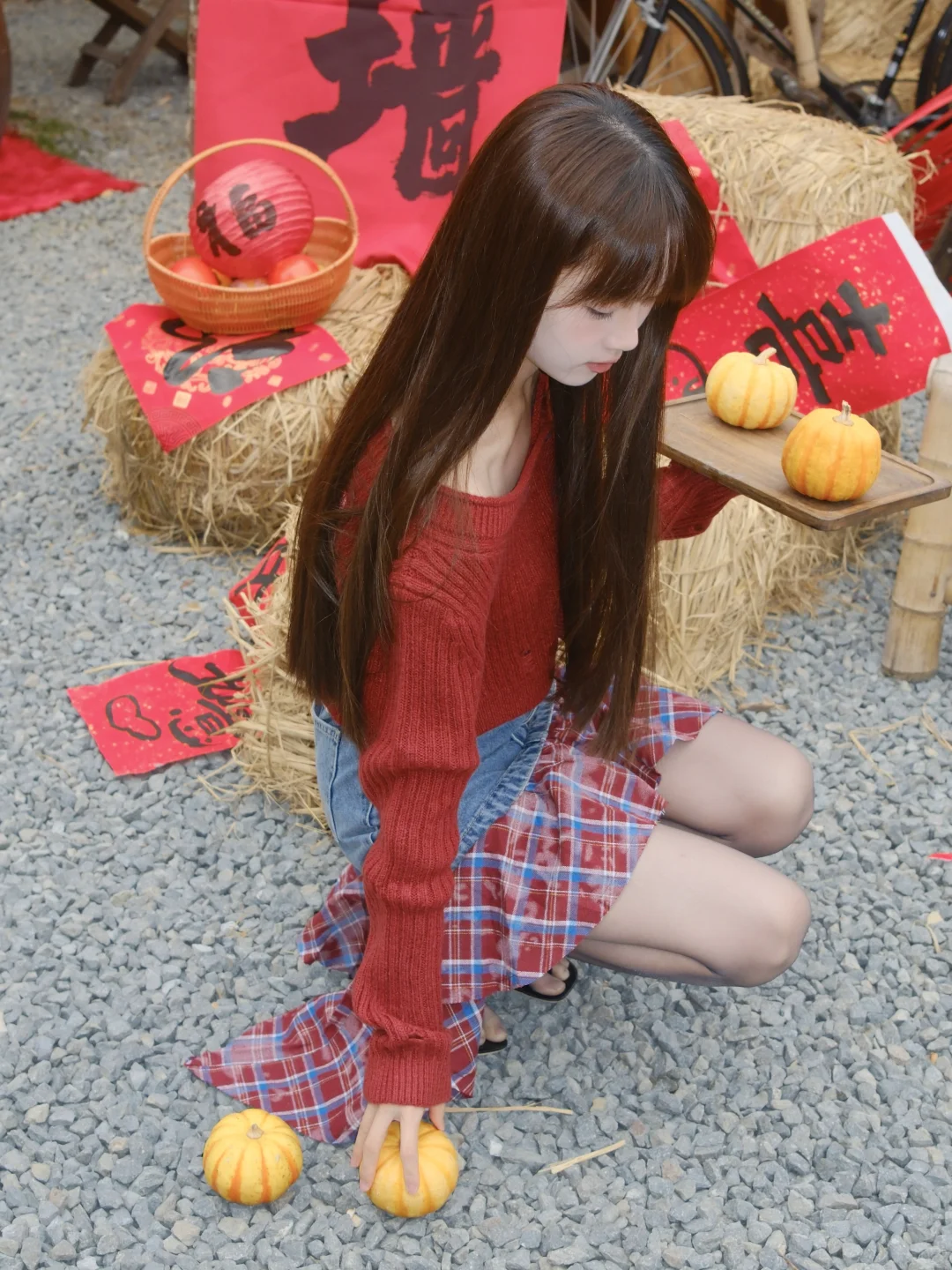 速来！甜妹回村过年了