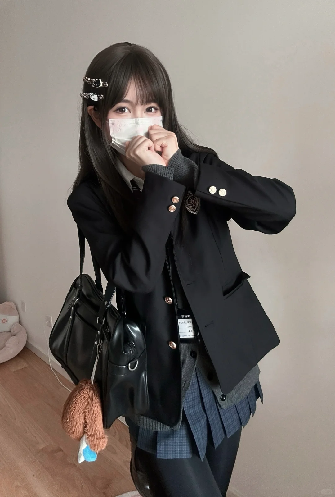 jk制服*一眼爱上的秋冬叠穿(∩ᵒ̴̶̷̤⌔ᵒ̴̶̷̤∩)