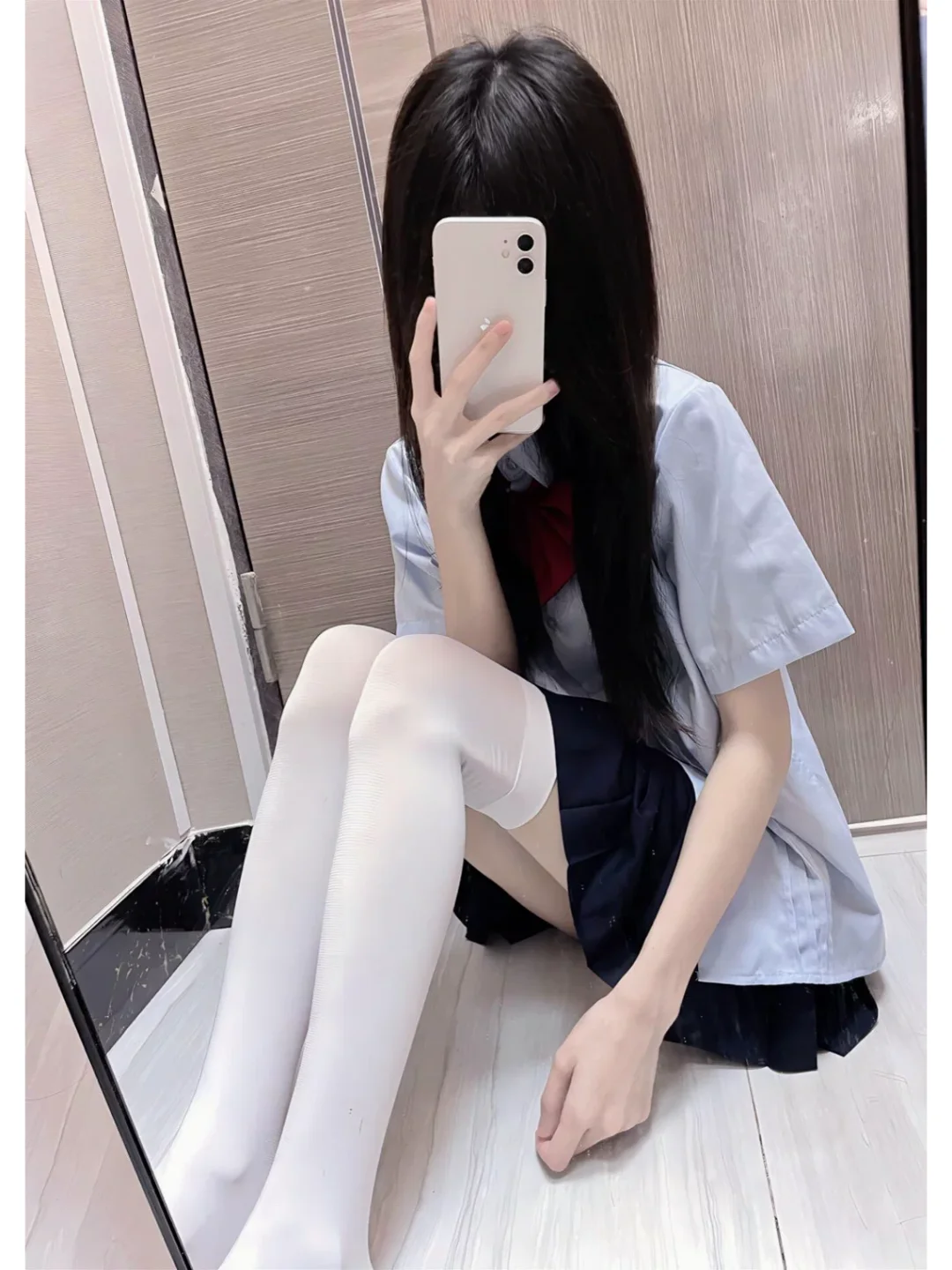 👀看我JK制服，一起开启浪漫约会吧！