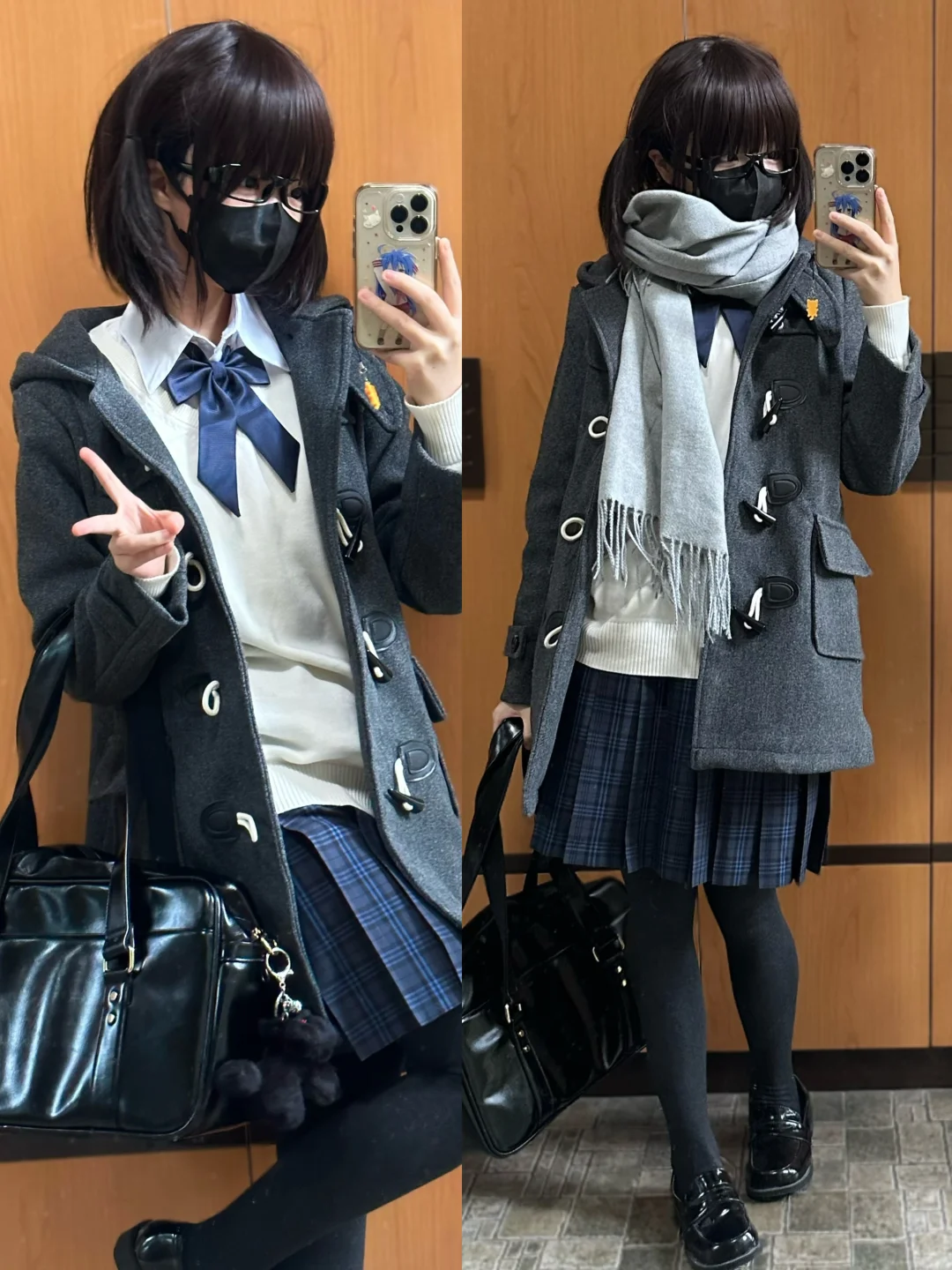 冬天就爱这么叠穿(*´ω`*)