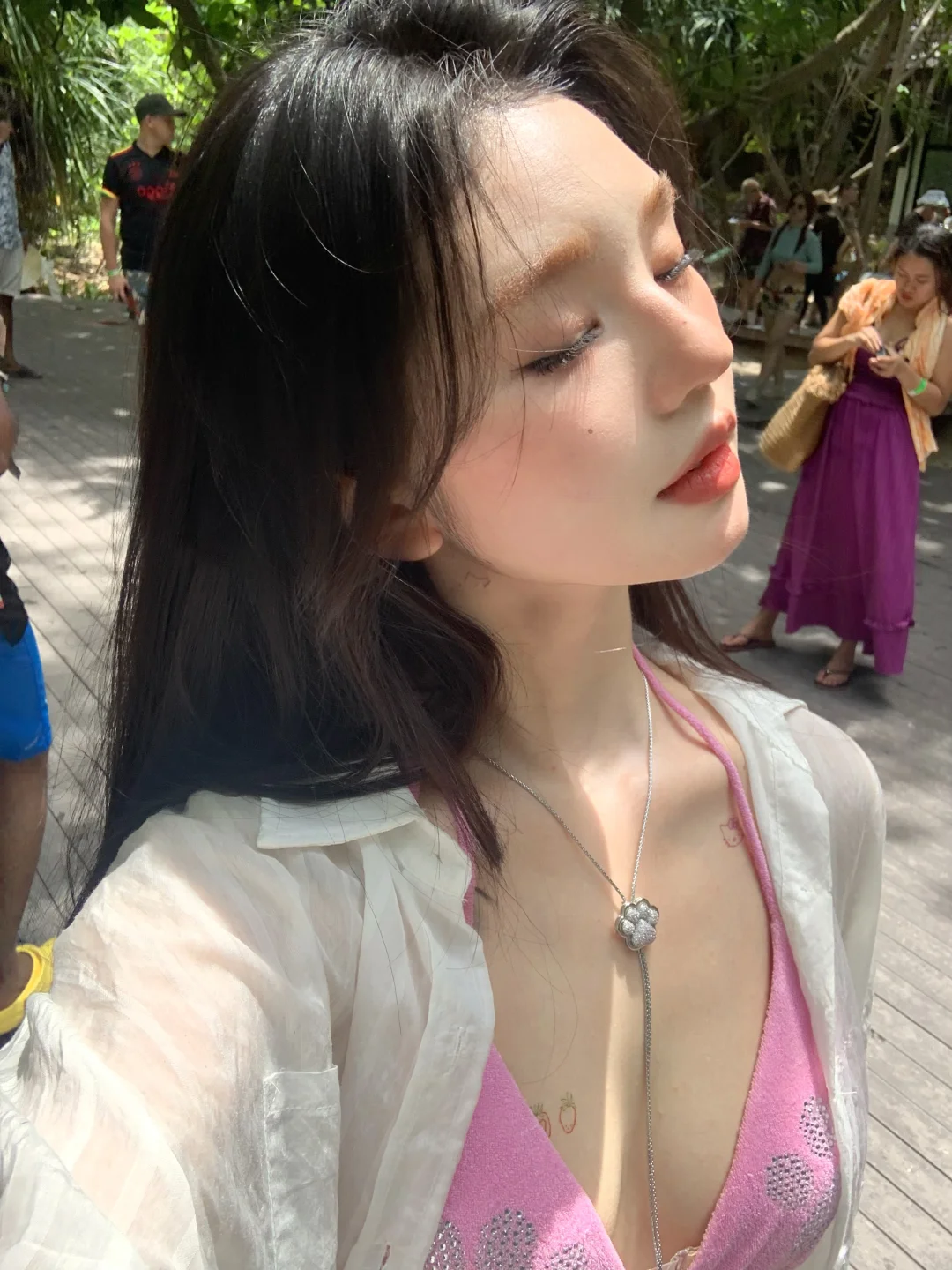 被阳光晒透☀️