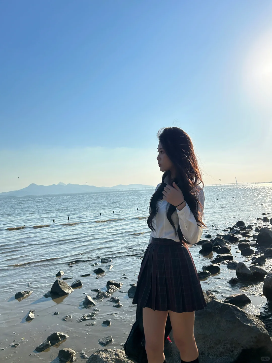 今天的深圳湾公园有100个jk妹