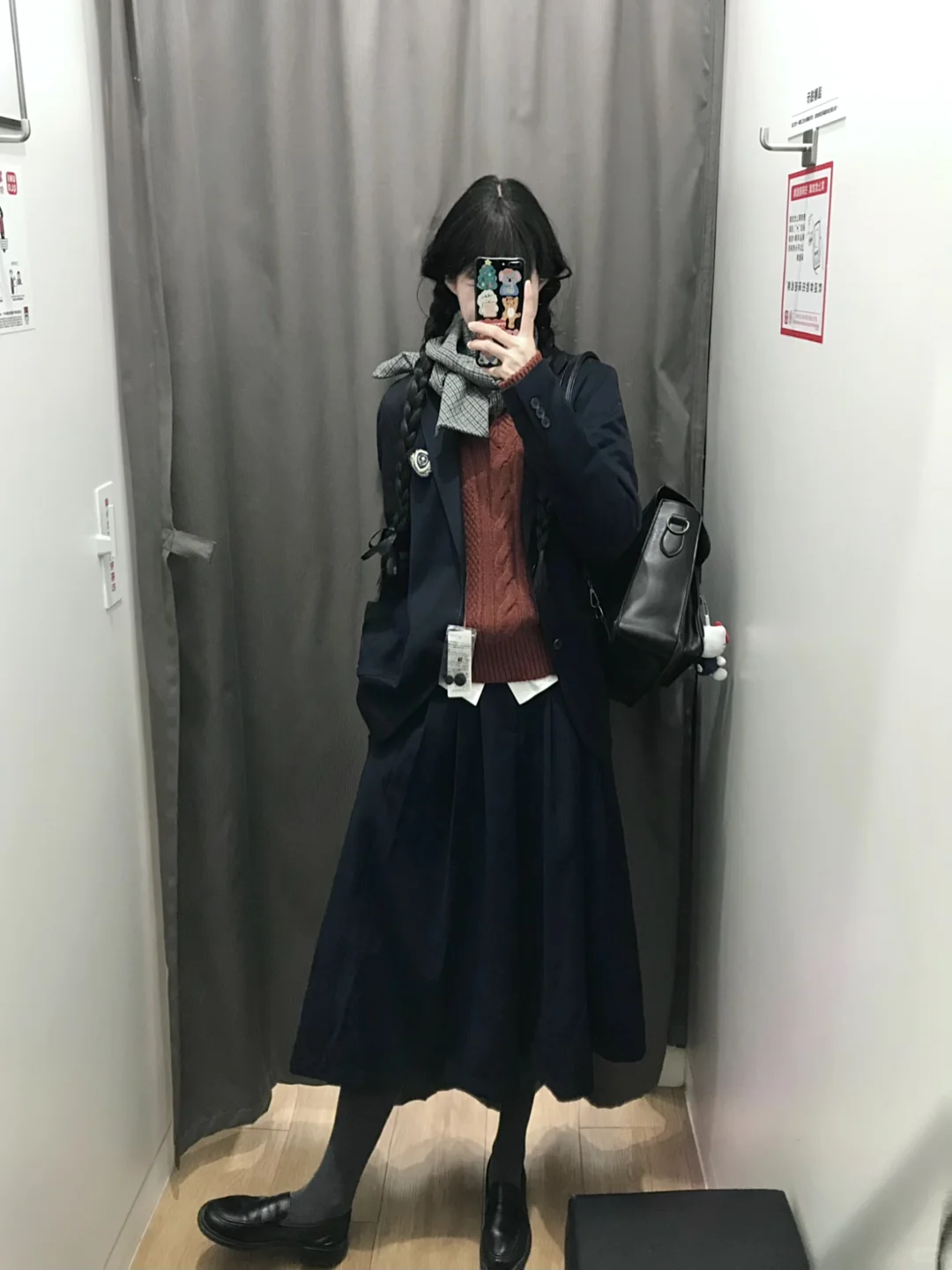 优衣库你是统治jk的神吗🥺2套好乖好韩好爱~