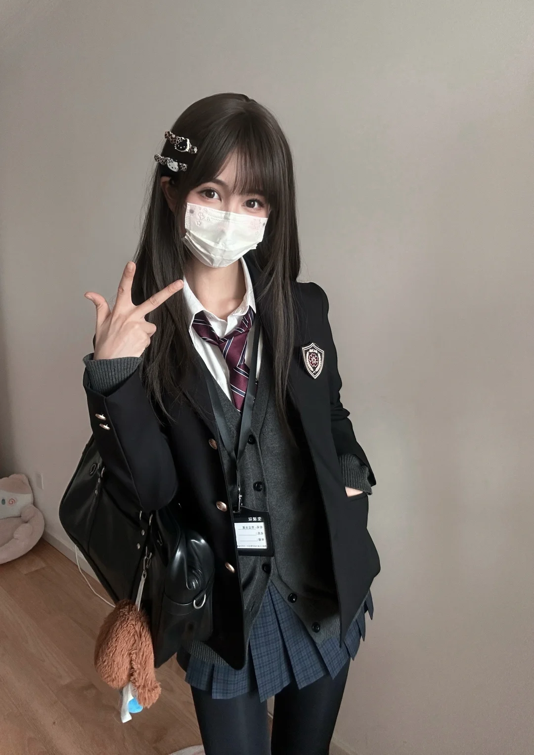 jk制服*一眼爱上的秋冬叠穿(∩ᵒ̴̶̷̤⌔ᵒ̴̶̷̤∩)