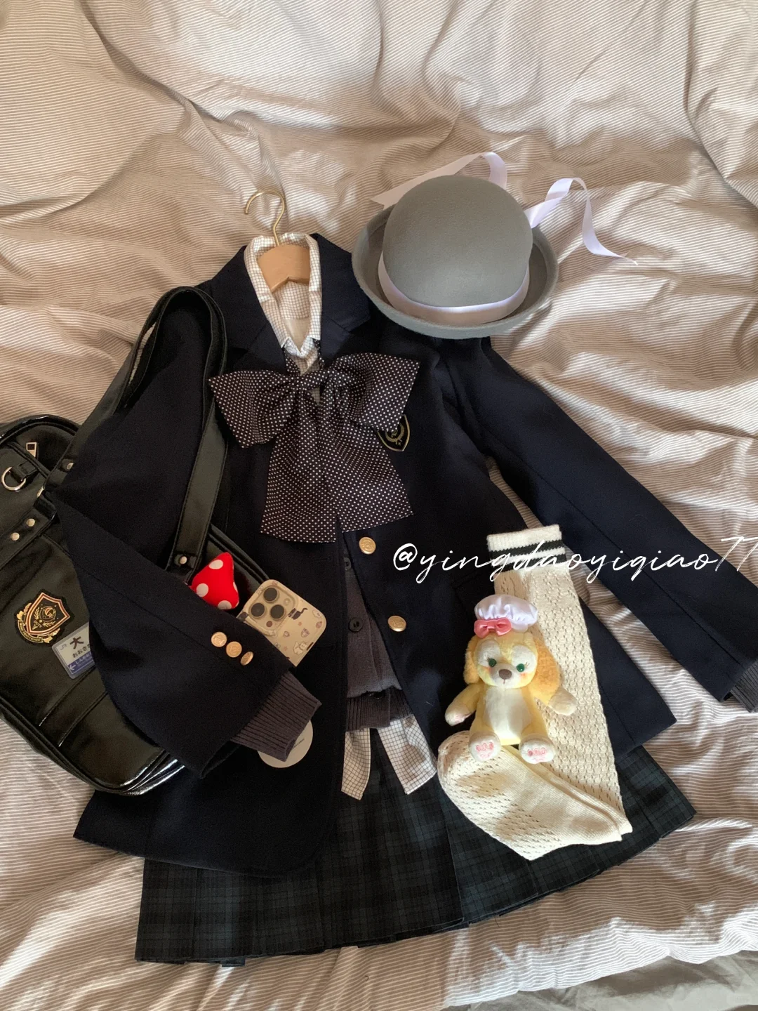 🖤更适合我们i人宝宝的低调jk叠穿！