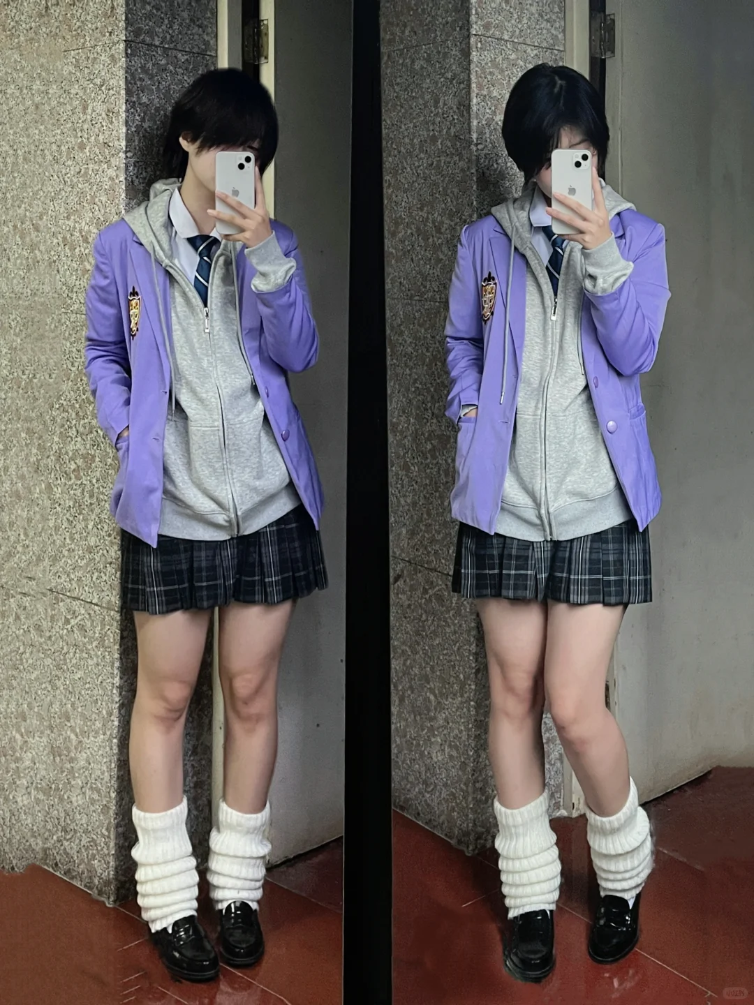 无法抗拒的春绯少年感制服穿搭！
