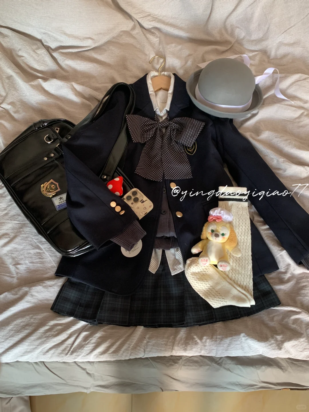 🖤更适合我们i人宝宝的低调jk叠穿！