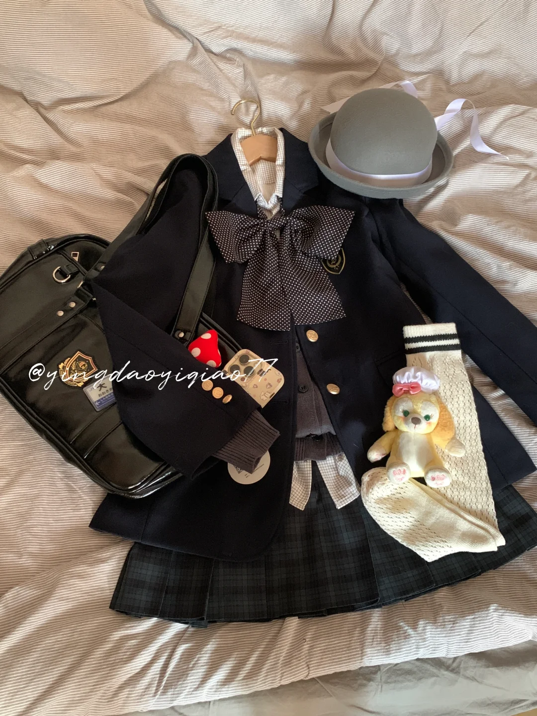🖤更适合我们i人宝宝的低调jk叠穿！