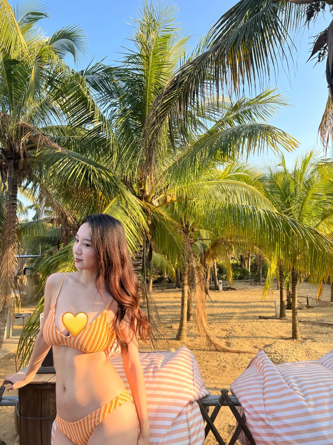 快三十岁，终于第一次穿上比基尼👙