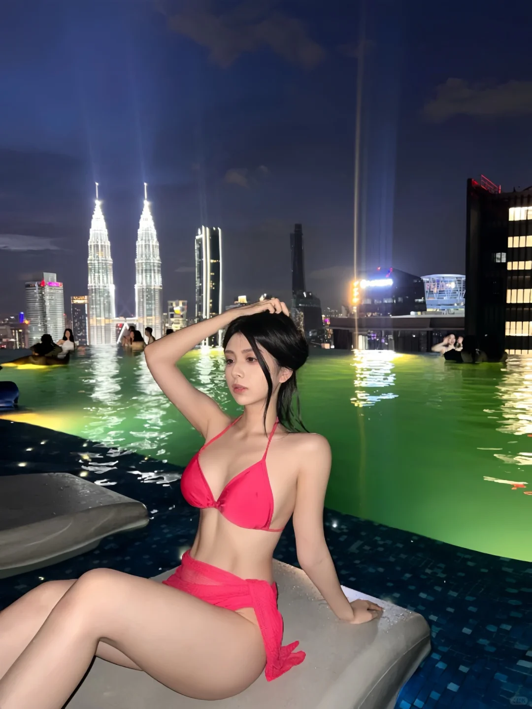 吉隆坡无边际泳池🇲🇾｜小说里的A市🖤