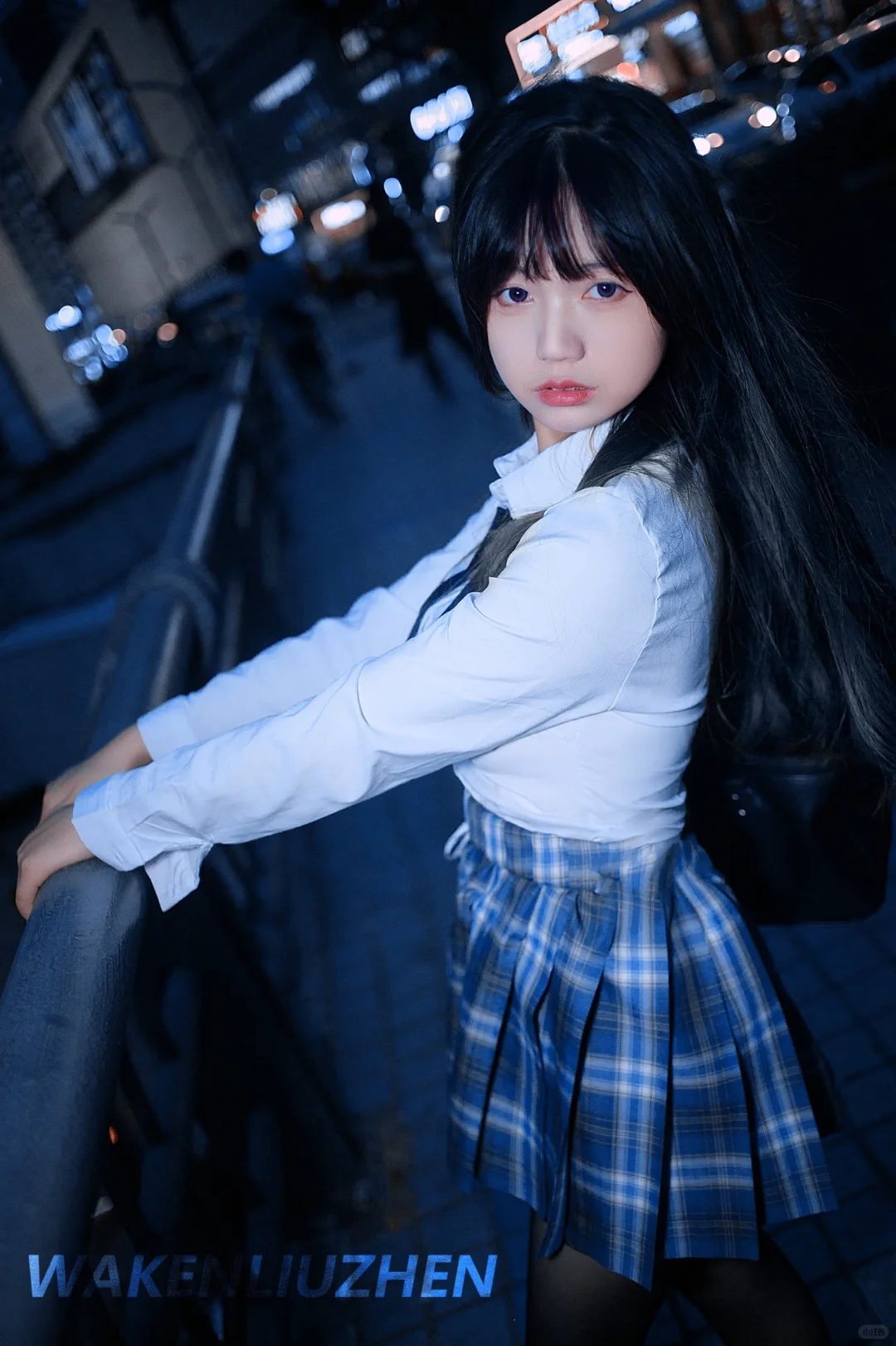 夜晚的蓝调真好看！#jk