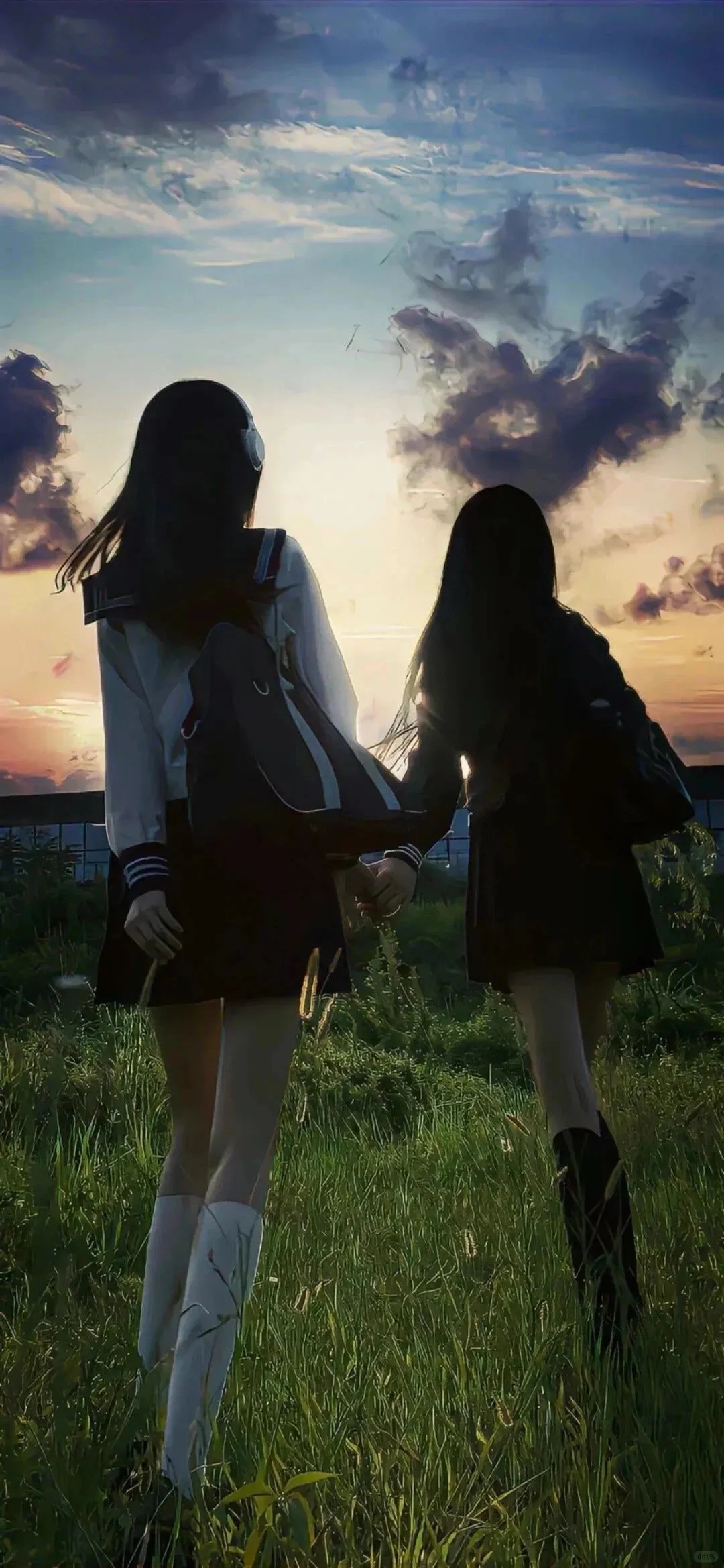 壁纸|向你跑来的魔法少女