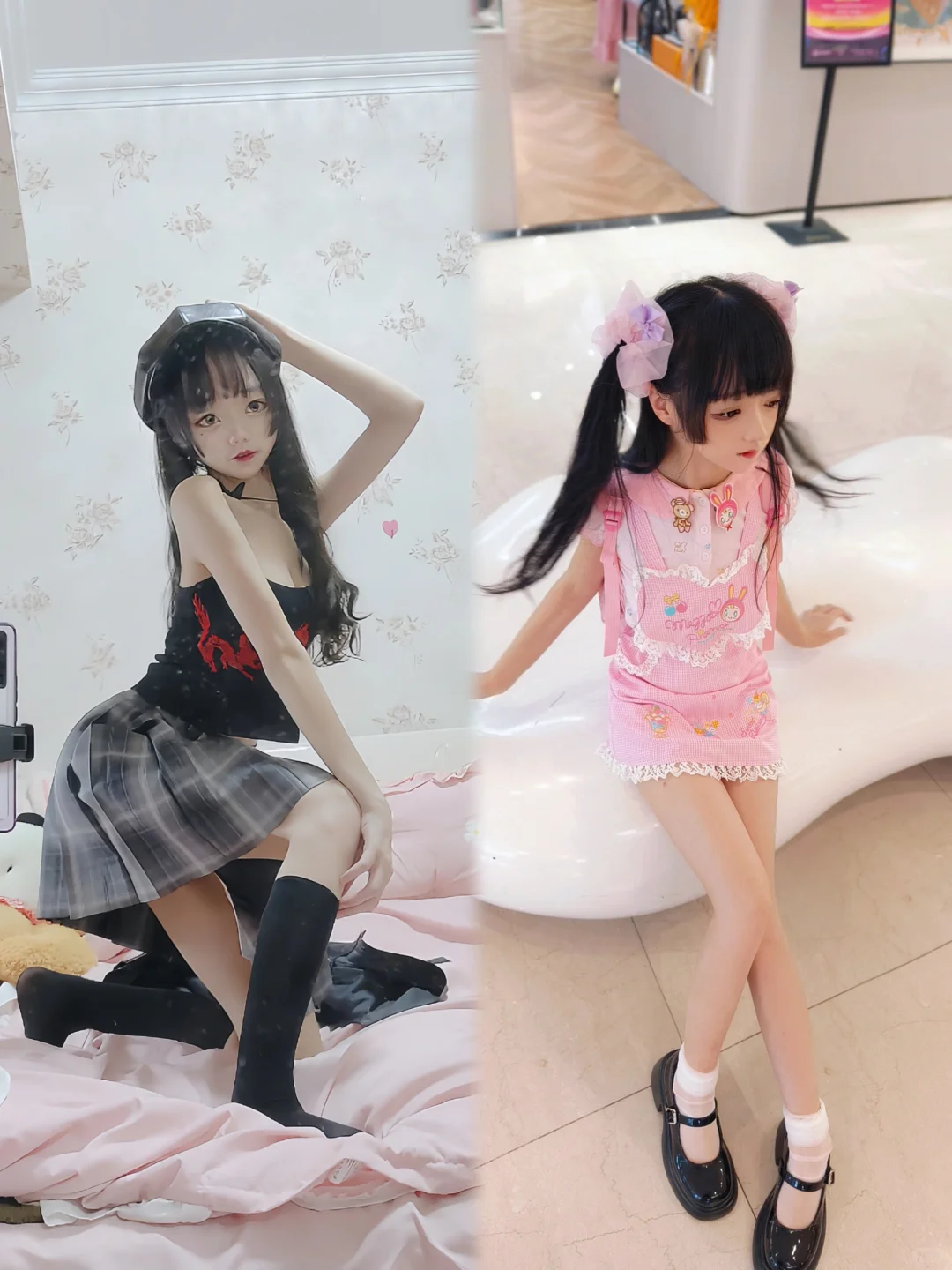 151cm/68斤的极限反差