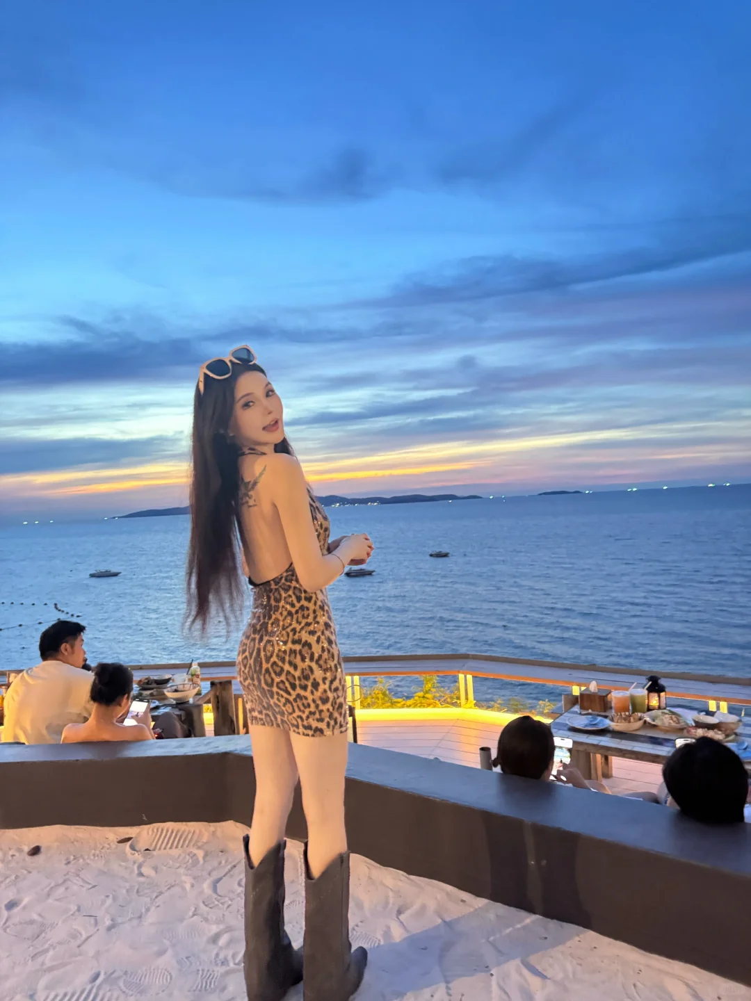 🇹🇭芭提雅绝美日落🌄餐厅get