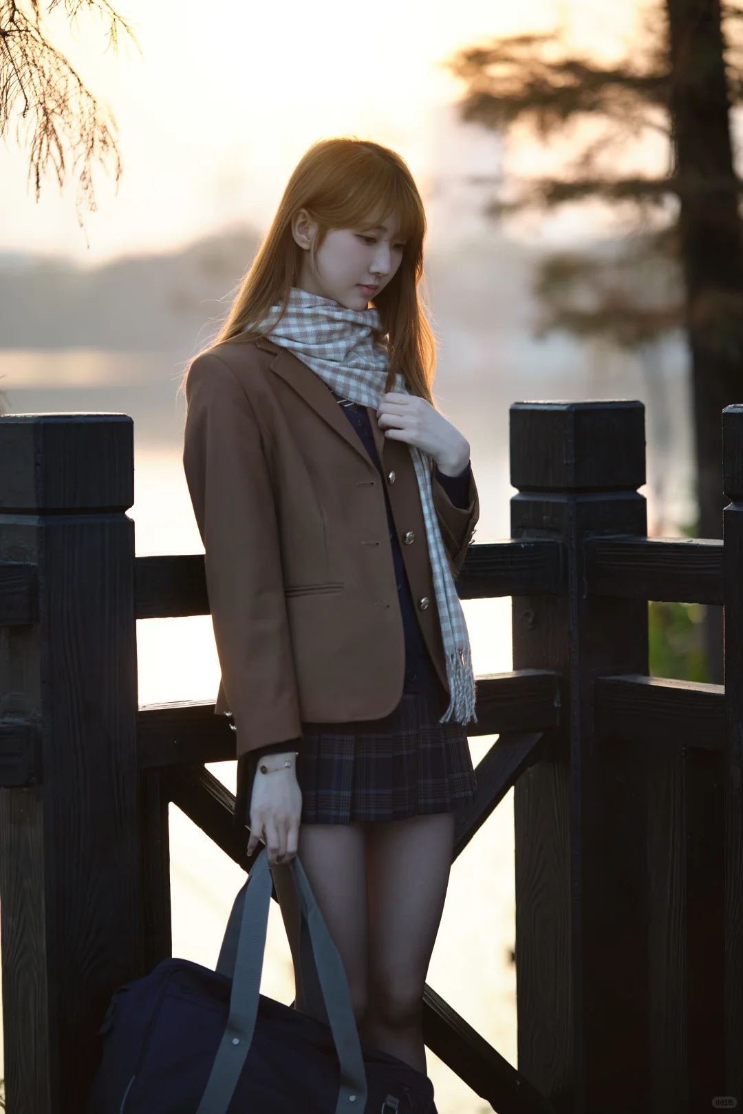 🍁JK制服×秋日公园📸适配度满分！