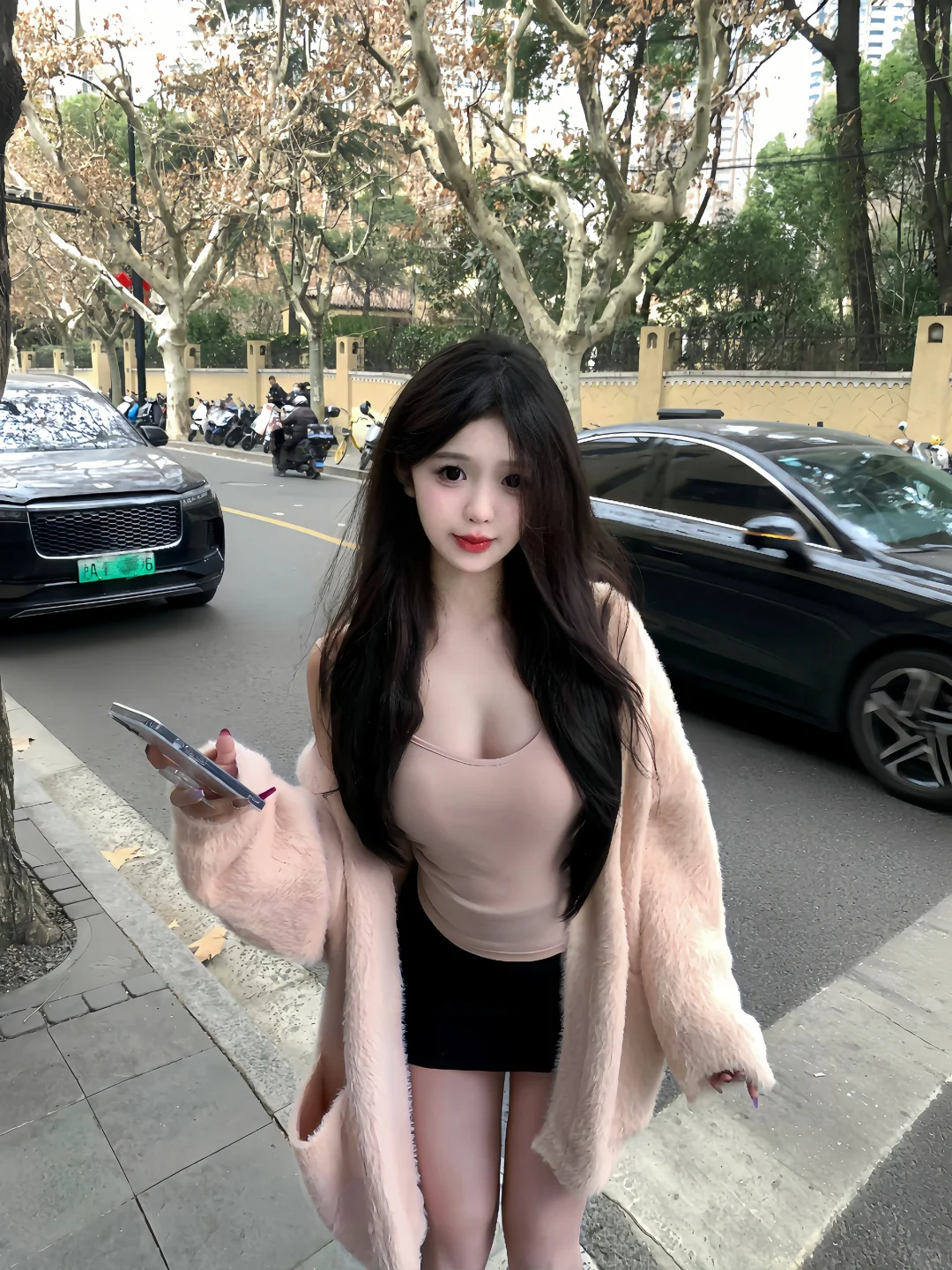 粉色