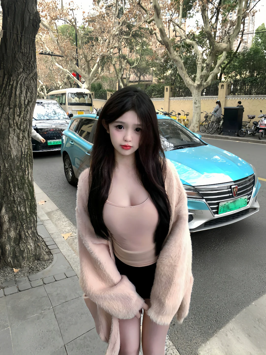 粉色
