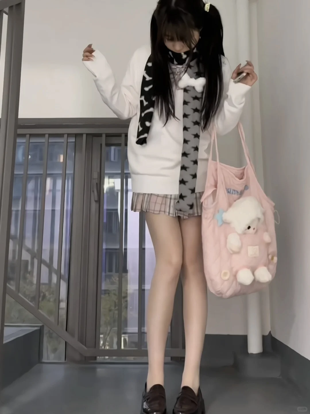 有人问我怎么每天都穿不一样的jk.我说：