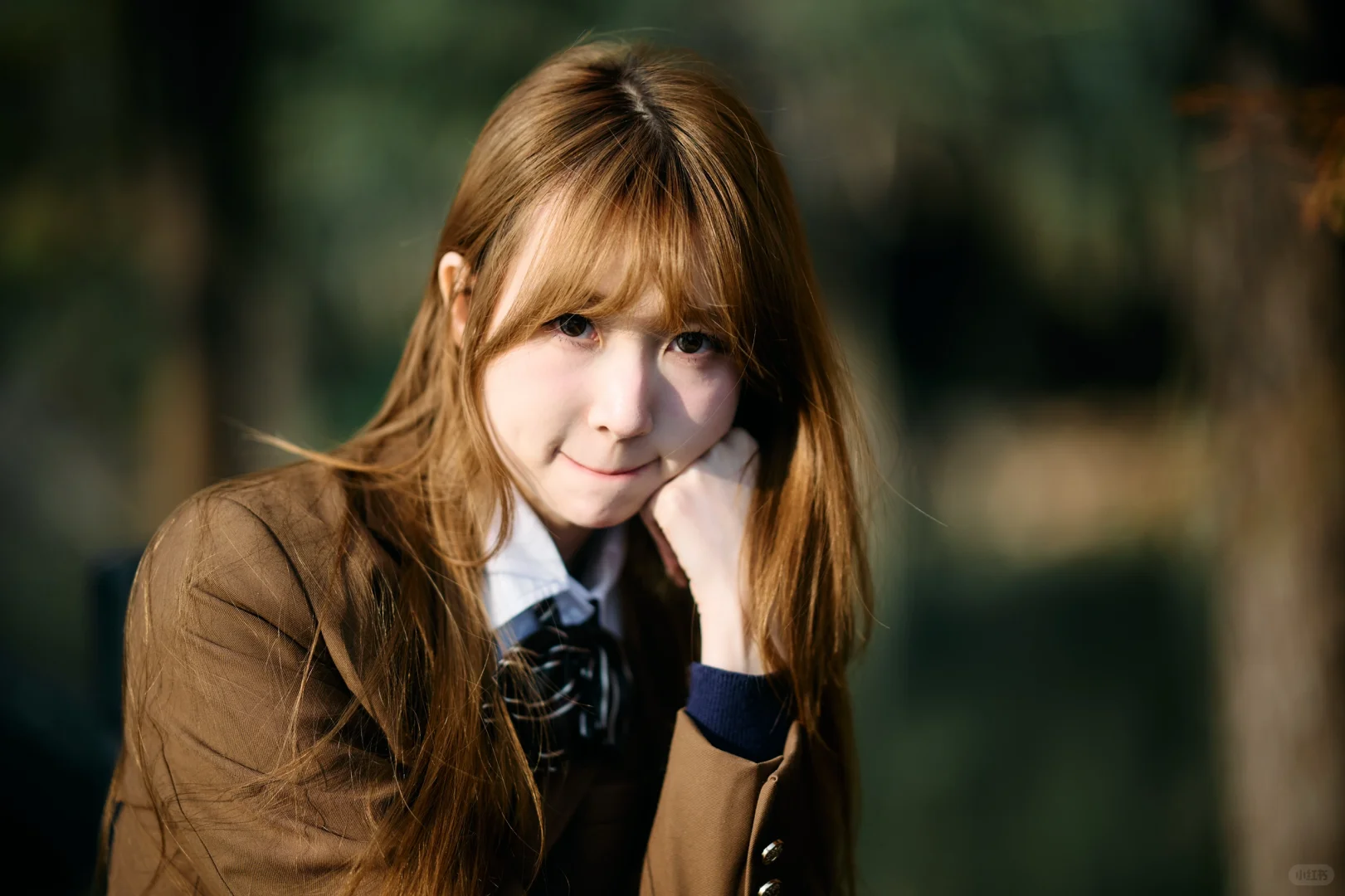🍁JK制服×秋日公园📸适配度满分！