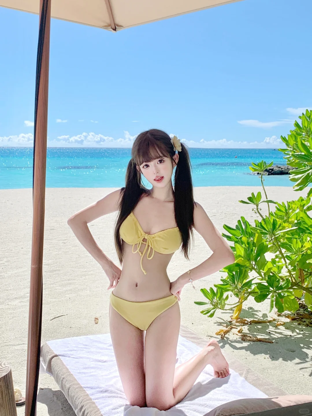 30岁了第一次尝试比基尼