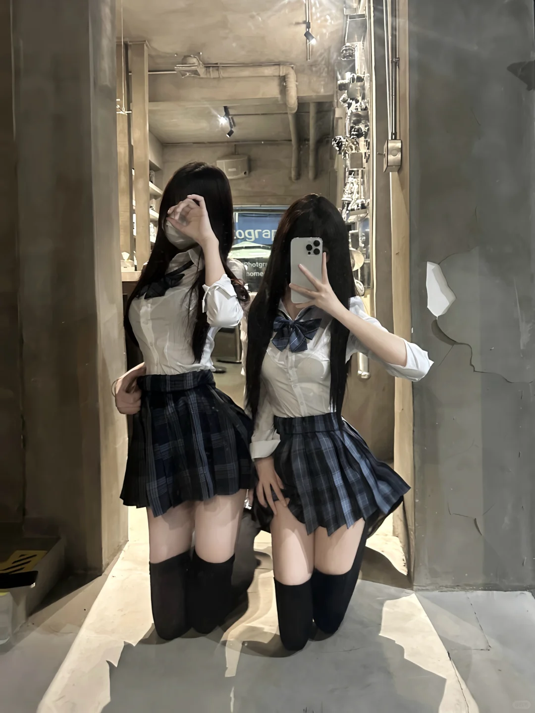 #少御#jk#姐妹拍照姿势#穿搭