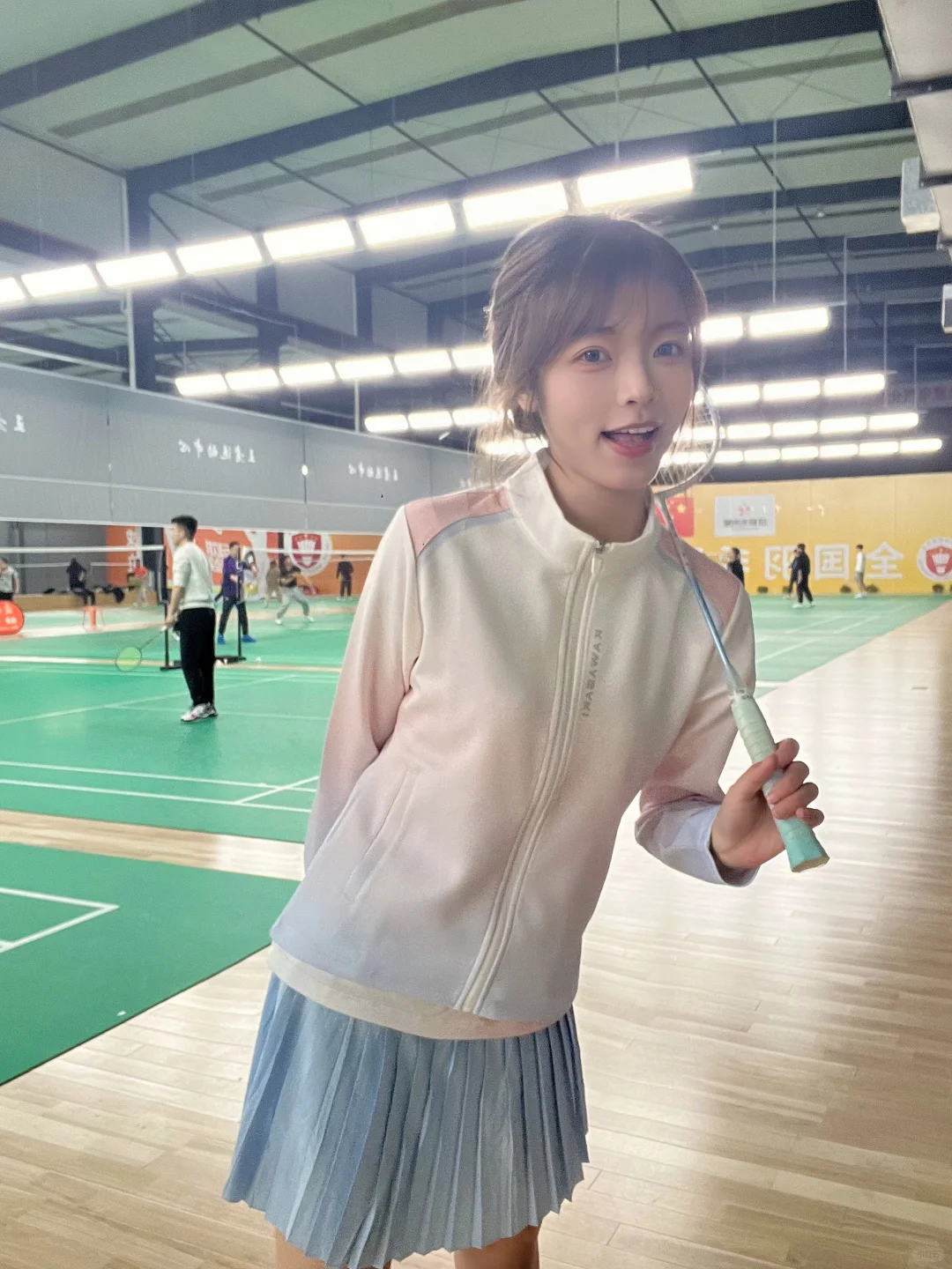 打羽毛球的甜妹你都不要 那你要什么🏸️
