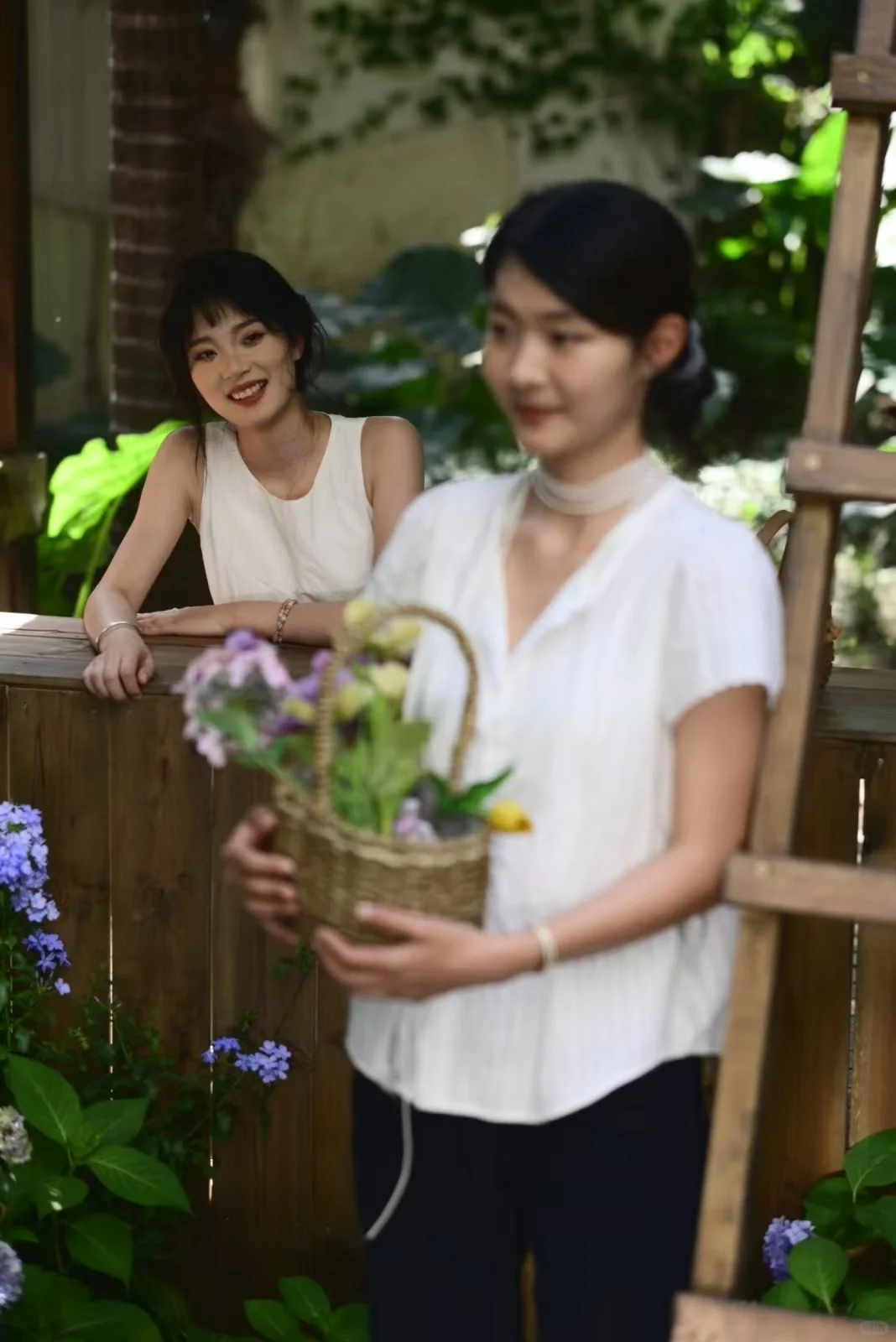温柔的夏天和会笑的女孩