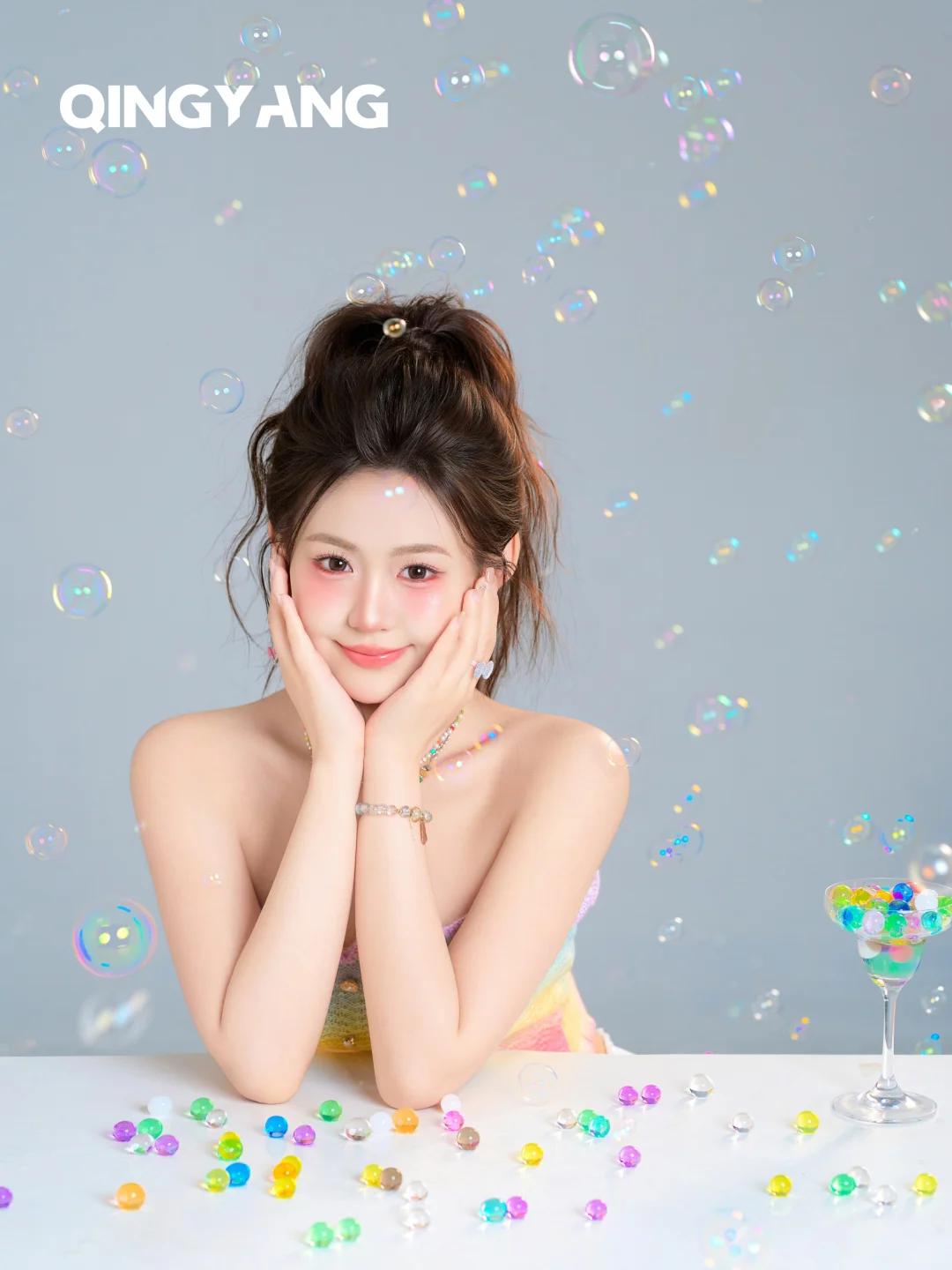 适合夏天的泡泡🫧写真｜可爱爆棚